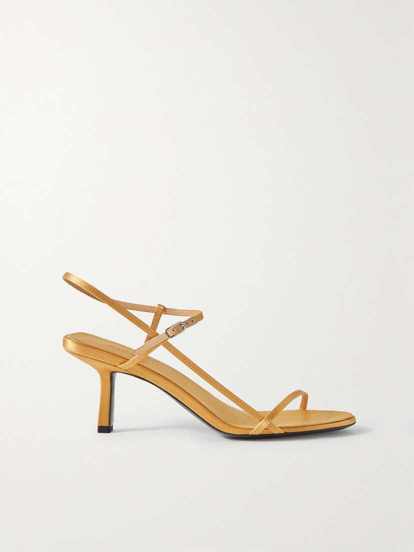 The Row Bare Satin Sandals
