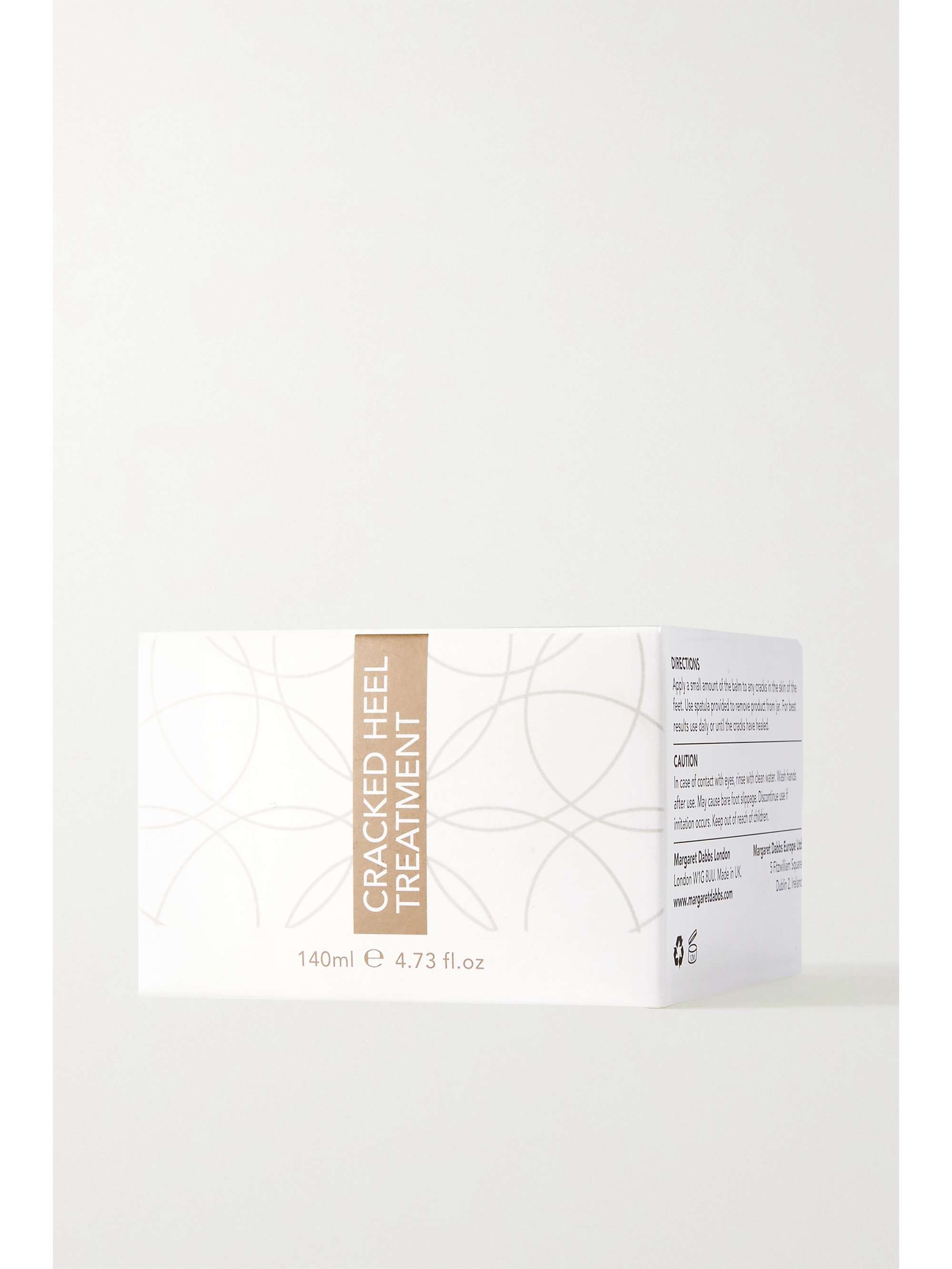 MARGARET DABBS LONDON Spa Size Pure Cracked Heel Treatment Balm, 140ml