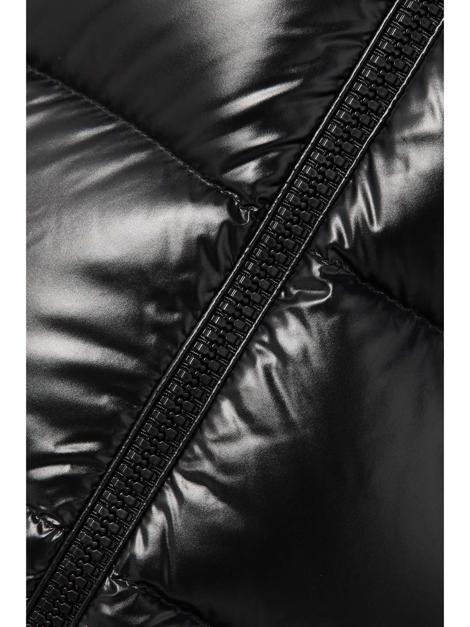 MONCLER Maire hooded quilted glossed-shell down jacket