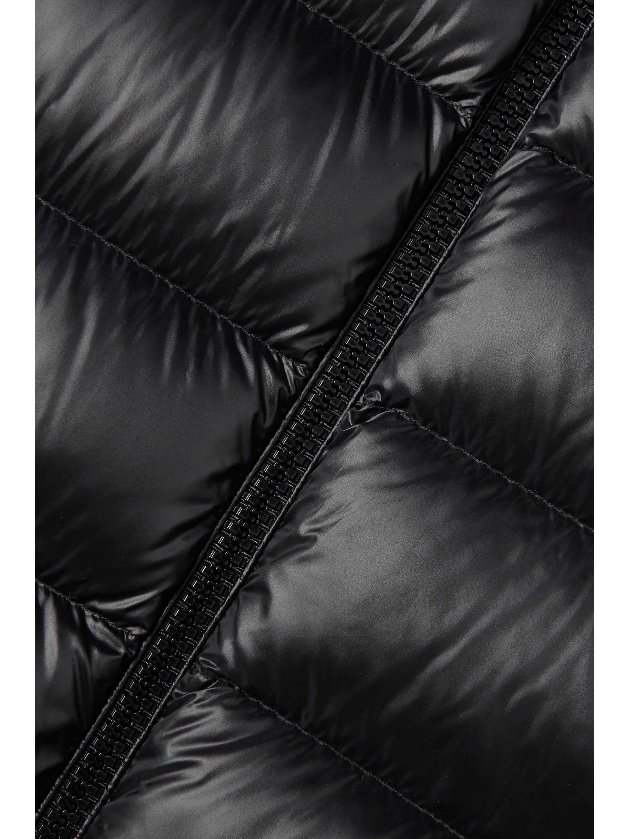 MONCLER Suyen gesteppte Daunenjacke aus glänzendem Shell mit Kapuze