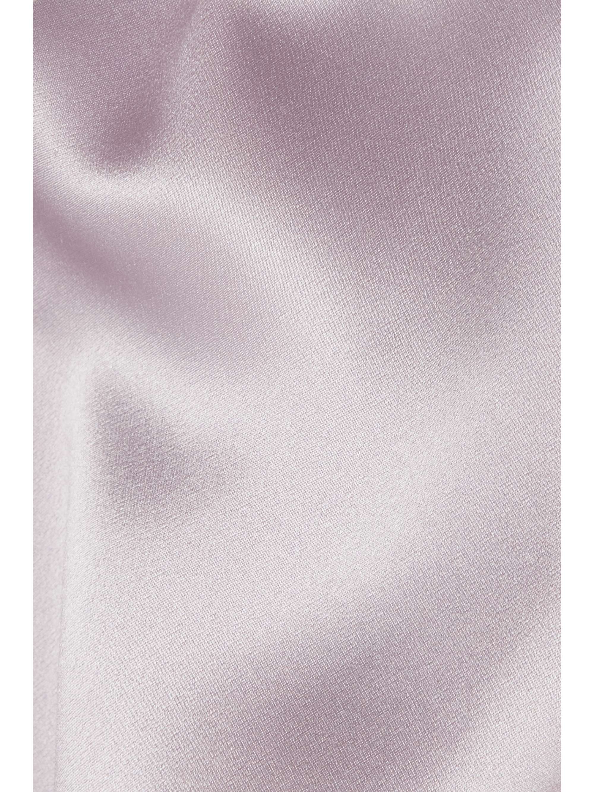 MAISON ESSENTIELE + NET SUSTAIN two-tone silk-satin robe