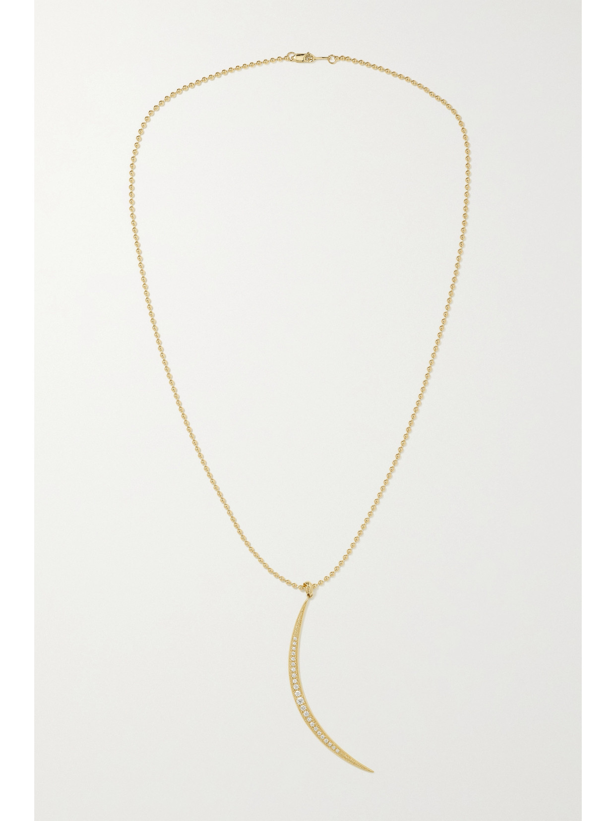 Mizuki - 14-karat Gold Diamond Necklace - one size 22 Awaiting product image