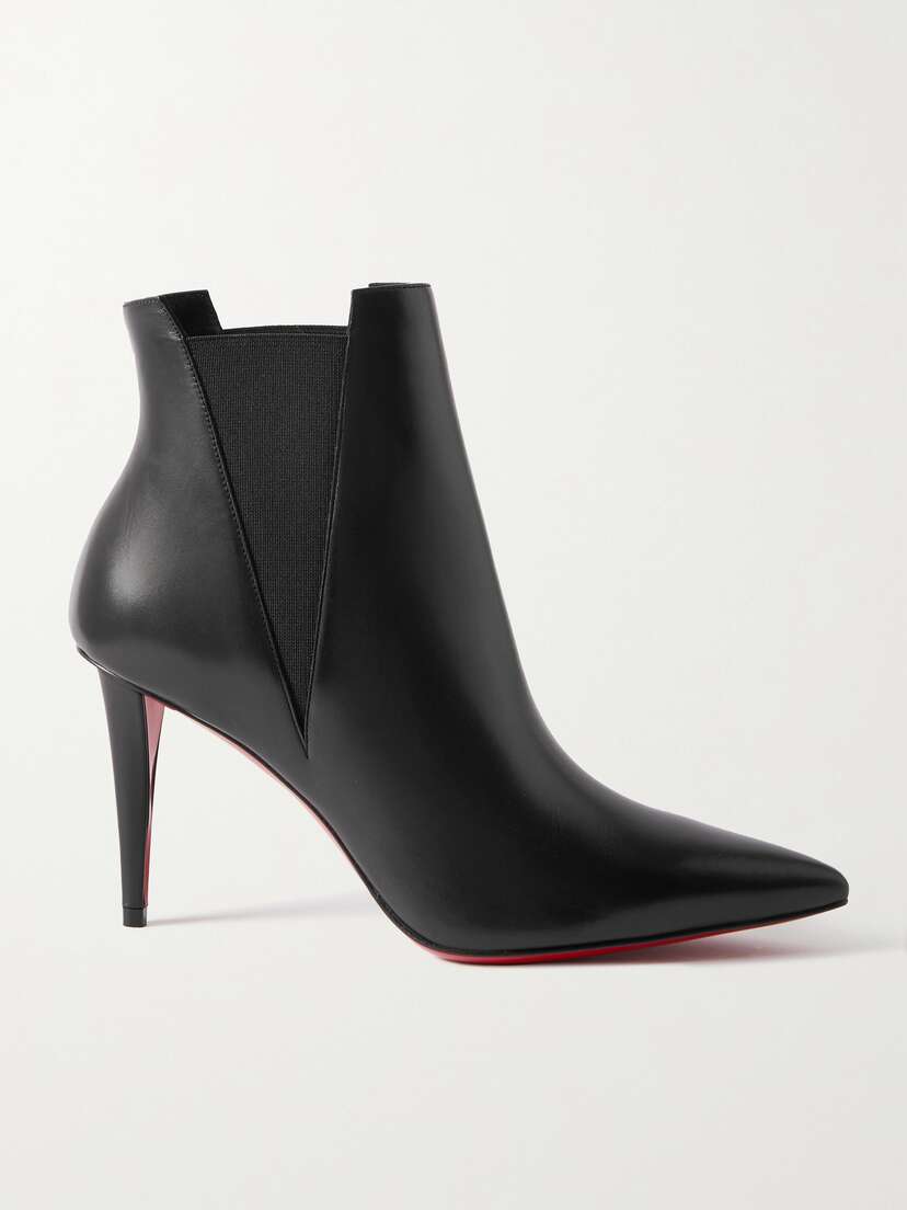 Christian Louboutin Astribooty 85 Leather Ankle Boots