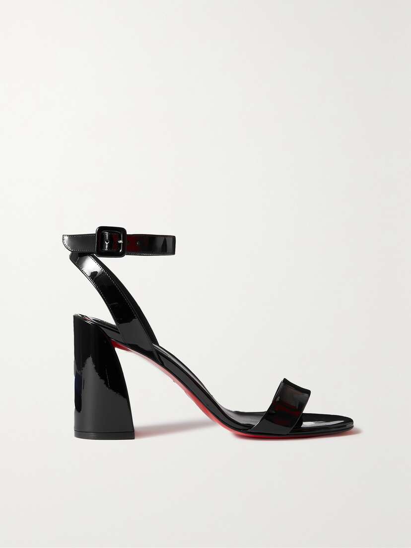 Christian Louboutin Miss Sabina 85 Patent-leather Sandals