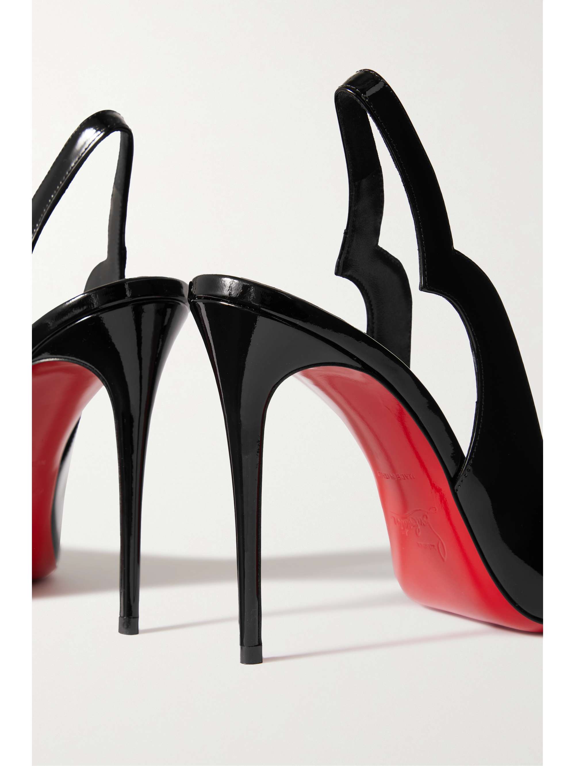 Hot Chick 100 Patent Leather Pumps in Black - Christian Louboutin