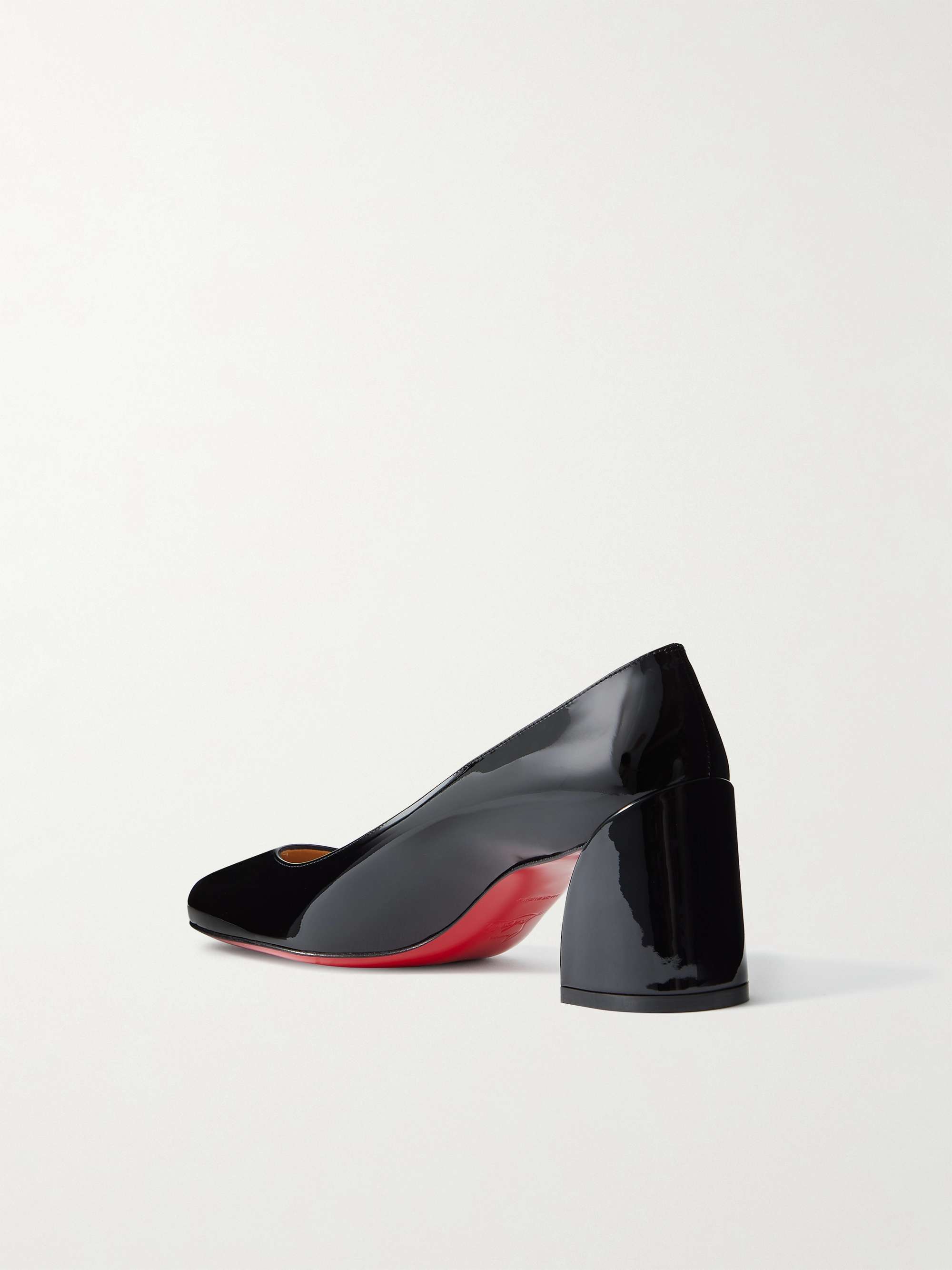 CHRISTIAN LOUBOUTIN Miss Sab 55 patent-leather pumps