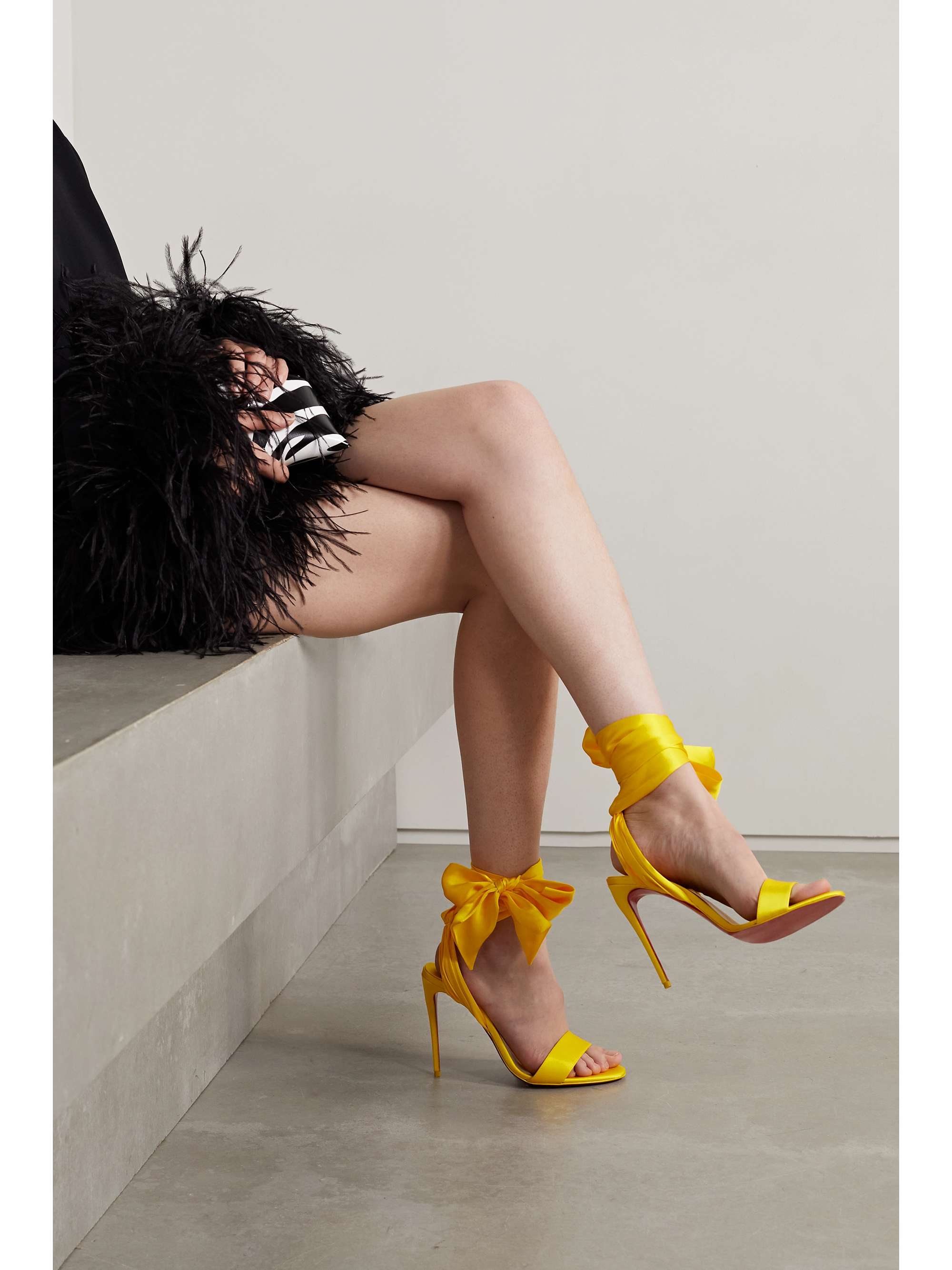 Sandale Du Desert 100 satin sandals