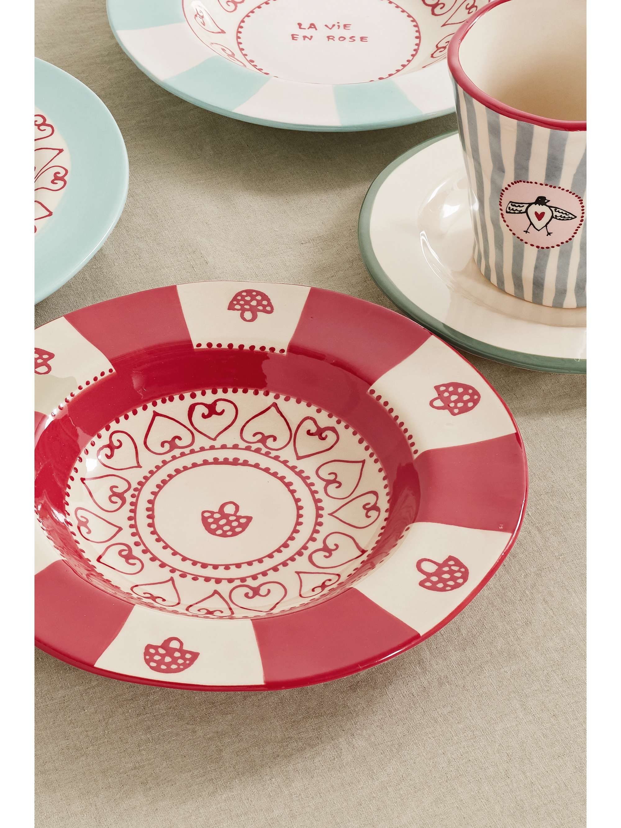 LAETITIA ROUGET Call Me Magic 26cm ceramic dinner plate