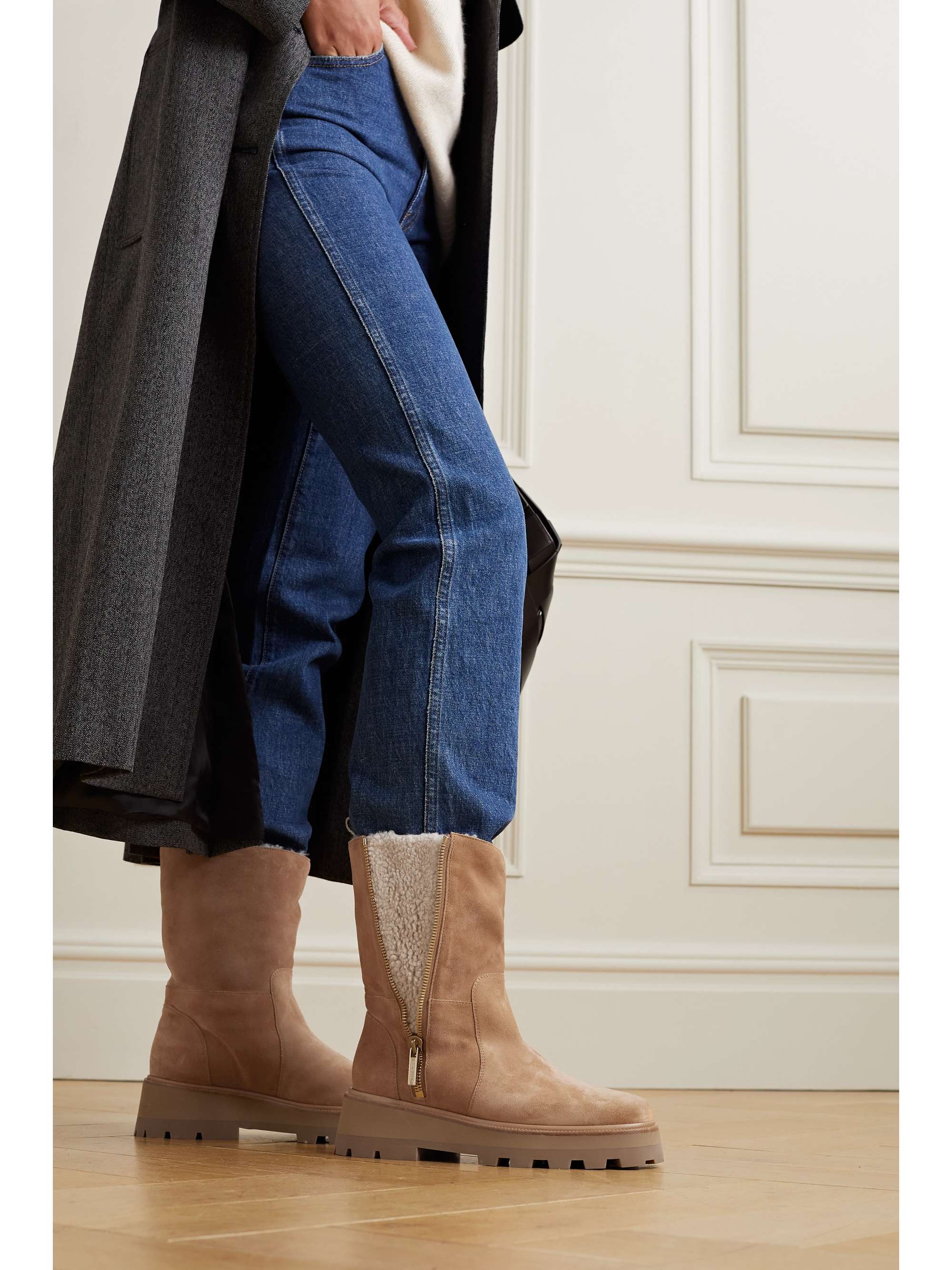 JIMMY CHOO Bayu suede ankle boots