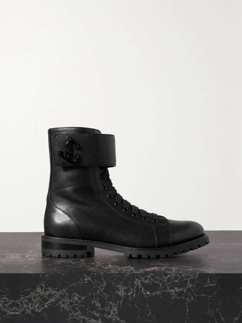 Jimmy Choo Ceirus Textured-leather Ankle Boots