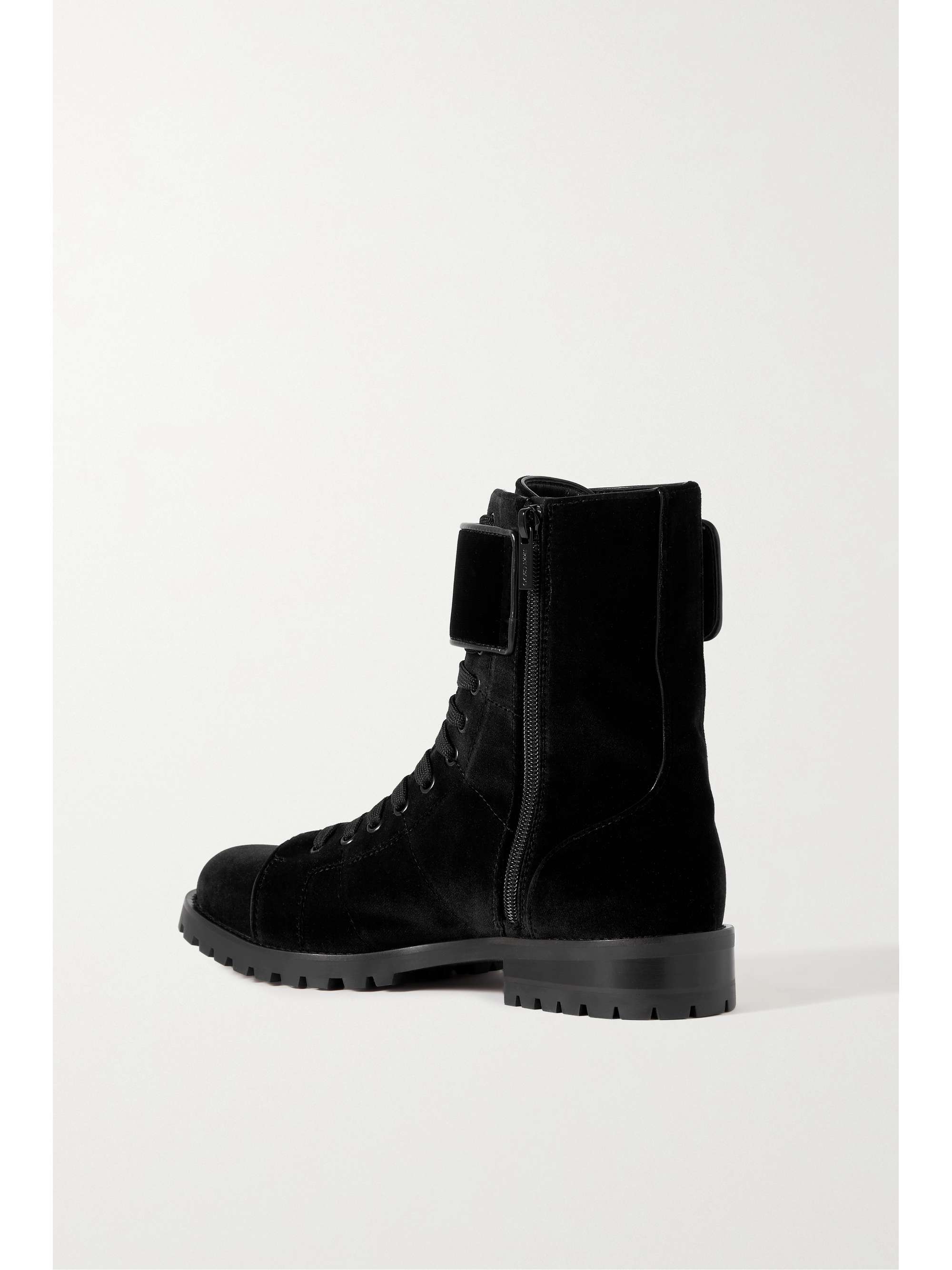 JIMMY CHOO Ceirus textured-leather ankle boots