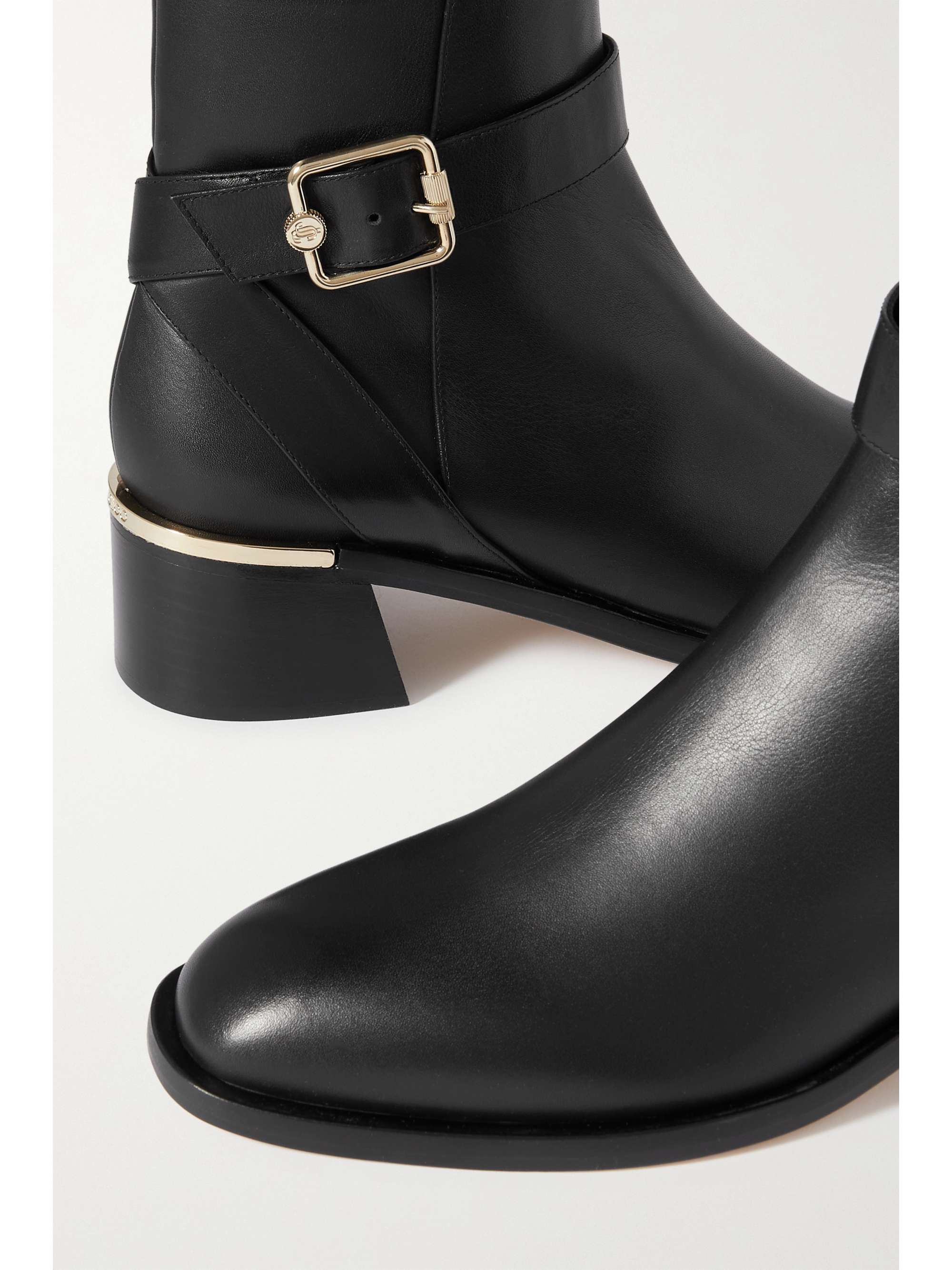 JIMMY CHOO Clarice leather ankle boots