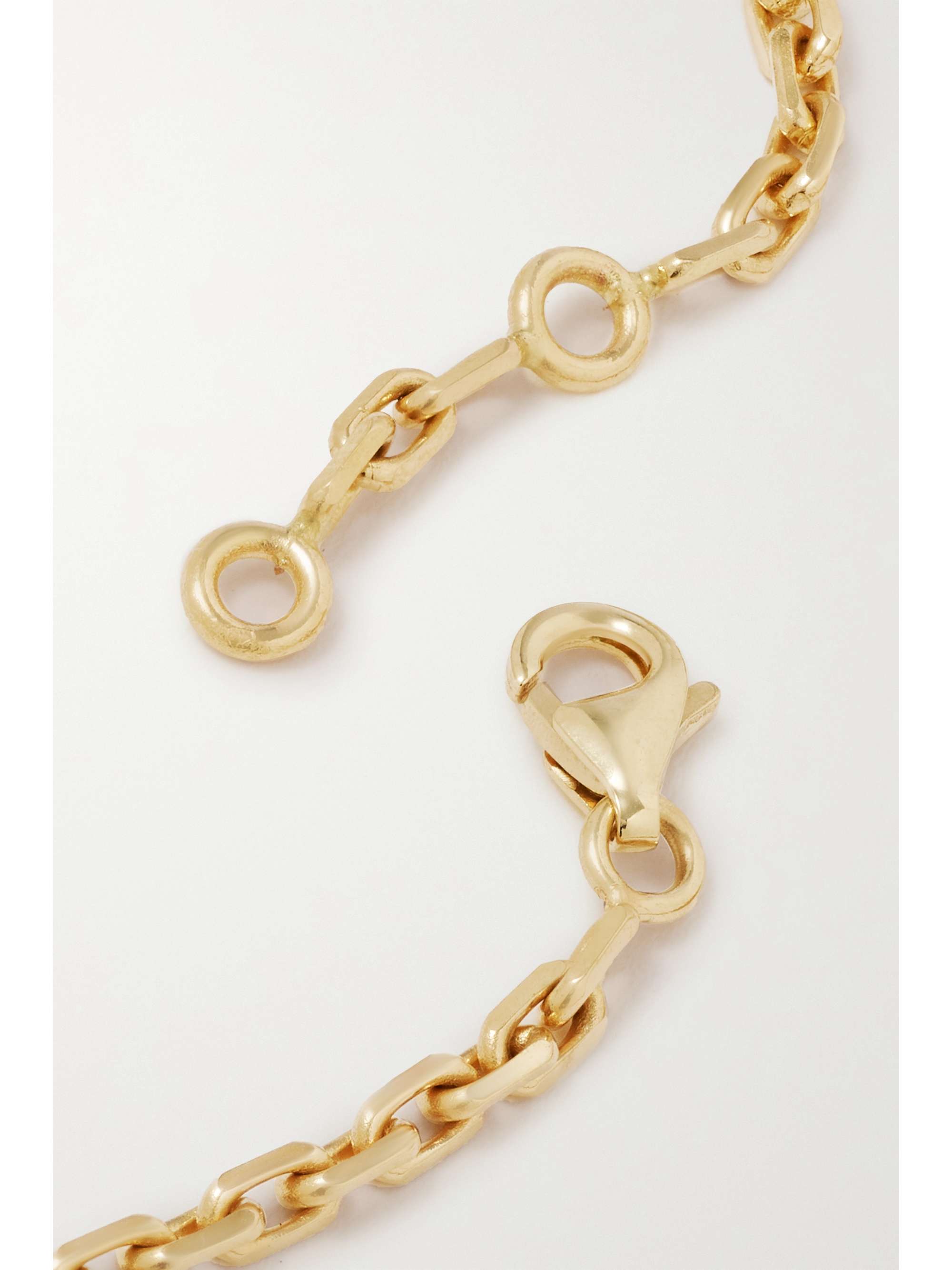 VILTIER Magnetic Recto-Verso 18-karat gold multi-stone bracelet