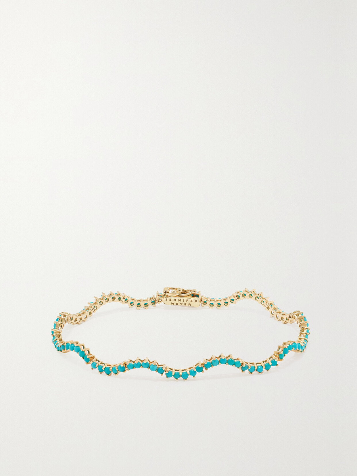 Jennifer Meyer Wave 18-karat  Turquoise Bracelet