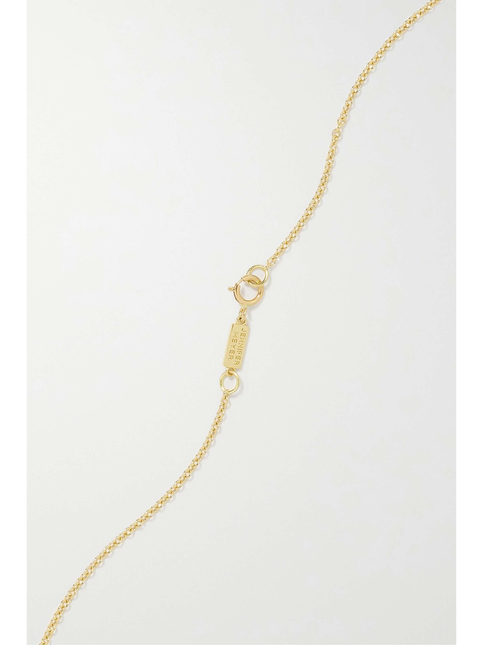 JENNIFER MEYER 18-karat gold diamond necklace