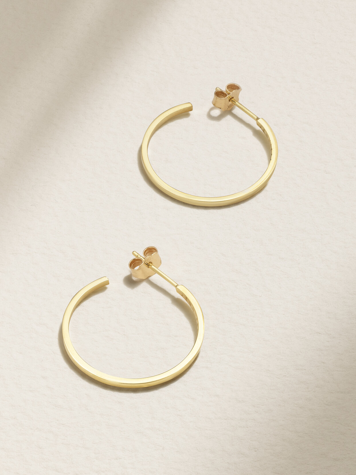 Jennifer Meyer - Small 18-karat Gold Hoop Earrings - One size
