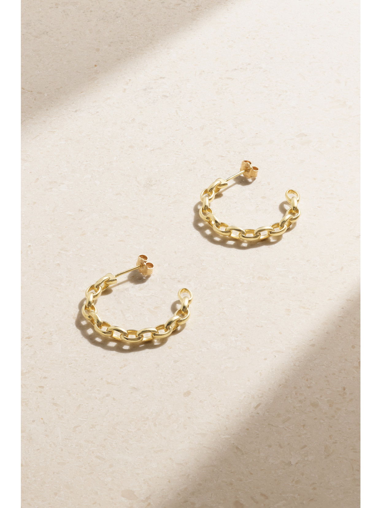 Jennifer Meyer Small Edith 18-karat Gold Hoop Earrings