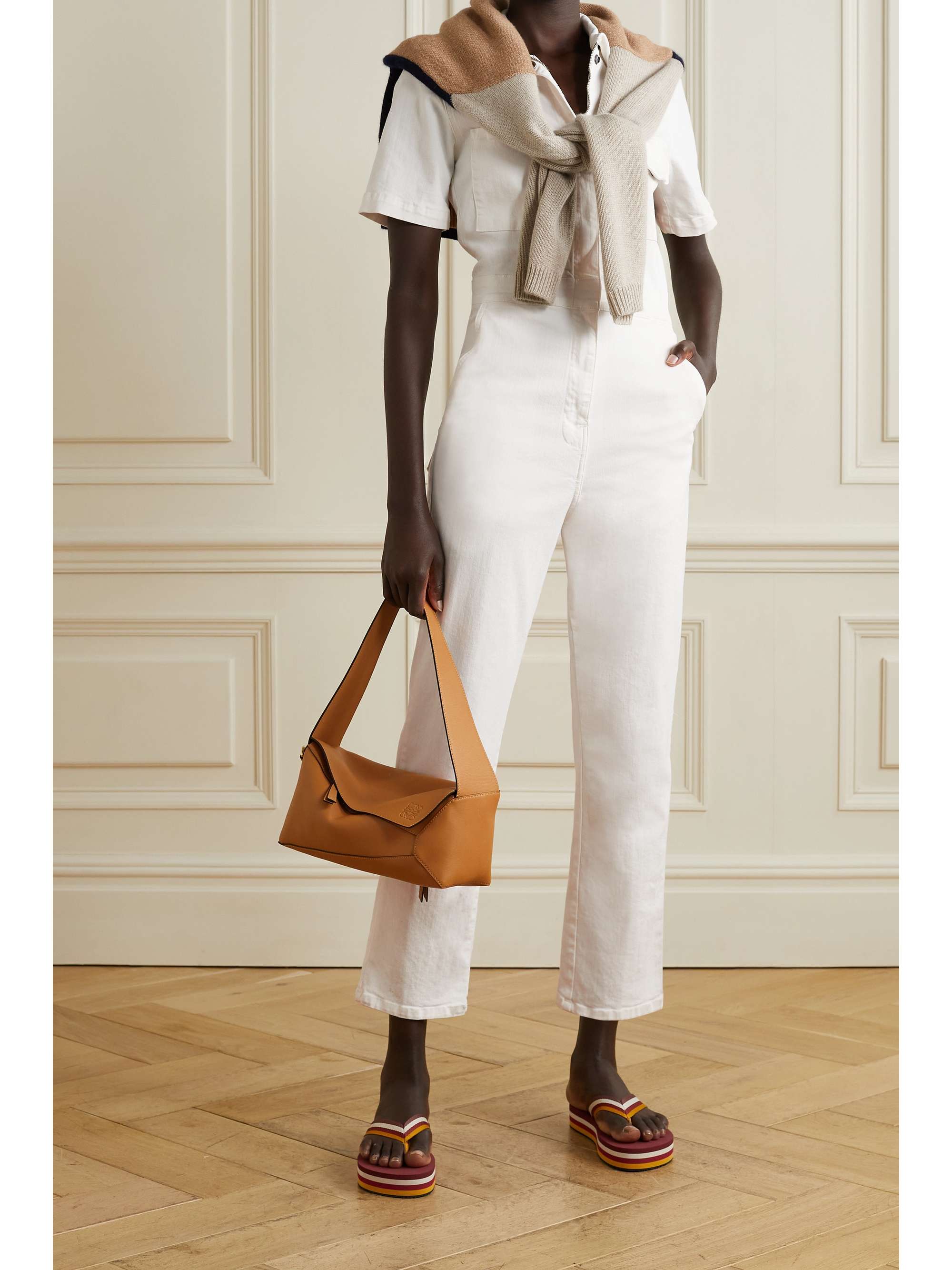 RIVET UTILITY Rebel denim jumpsuit NETAPORTER