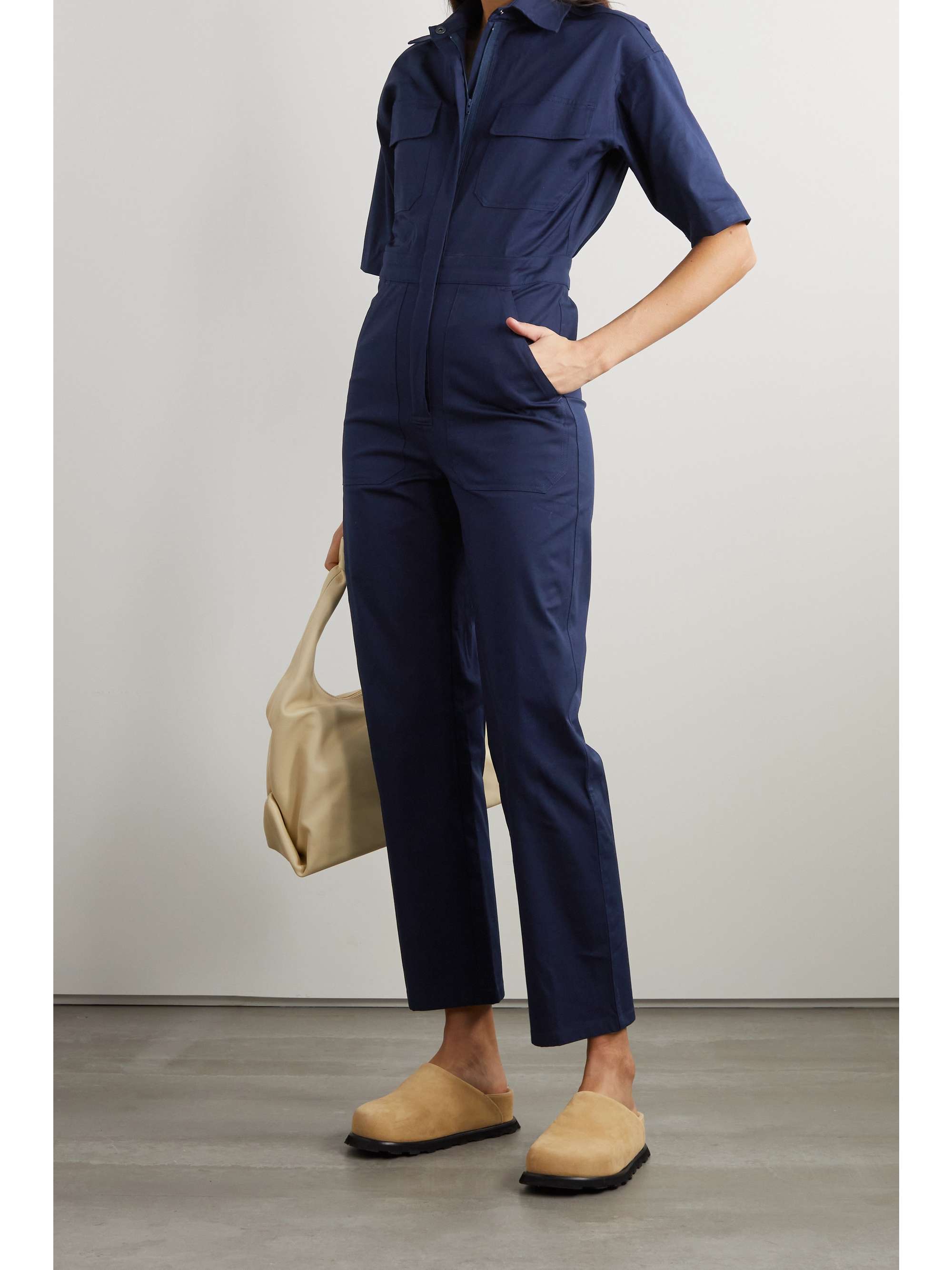 RIVET UTILITY Dynamo cotton jumpsuit NETAPORTER