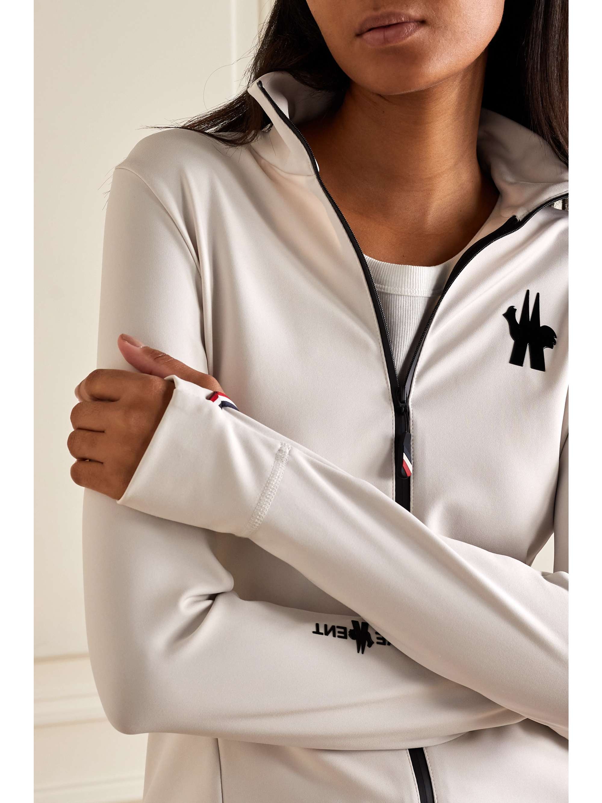 MONCLER GRENOBLE 多种穿法软壳弹力科技平纹布连帽外套