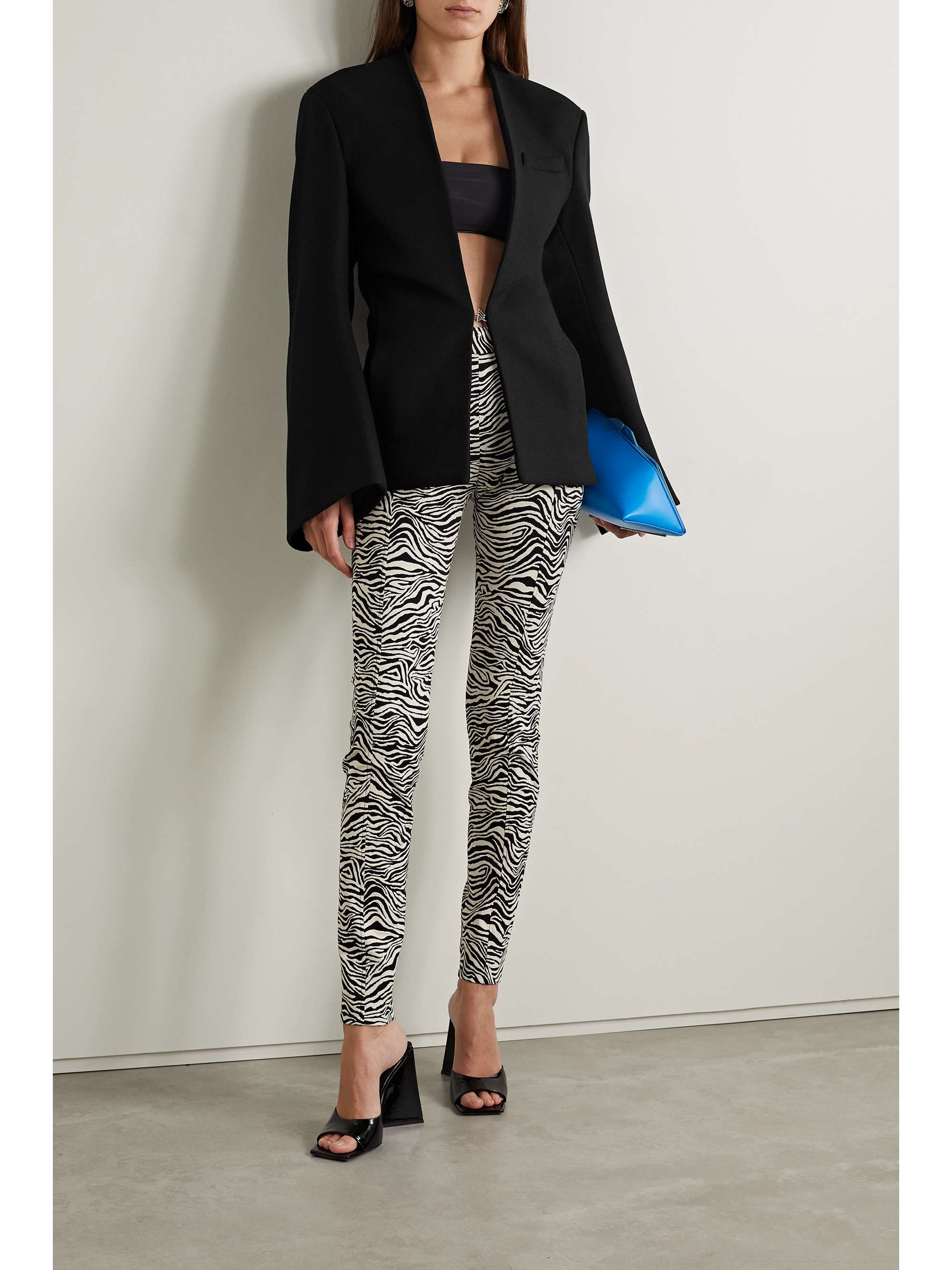 THE ATTICO Dallas wool-blend blazer