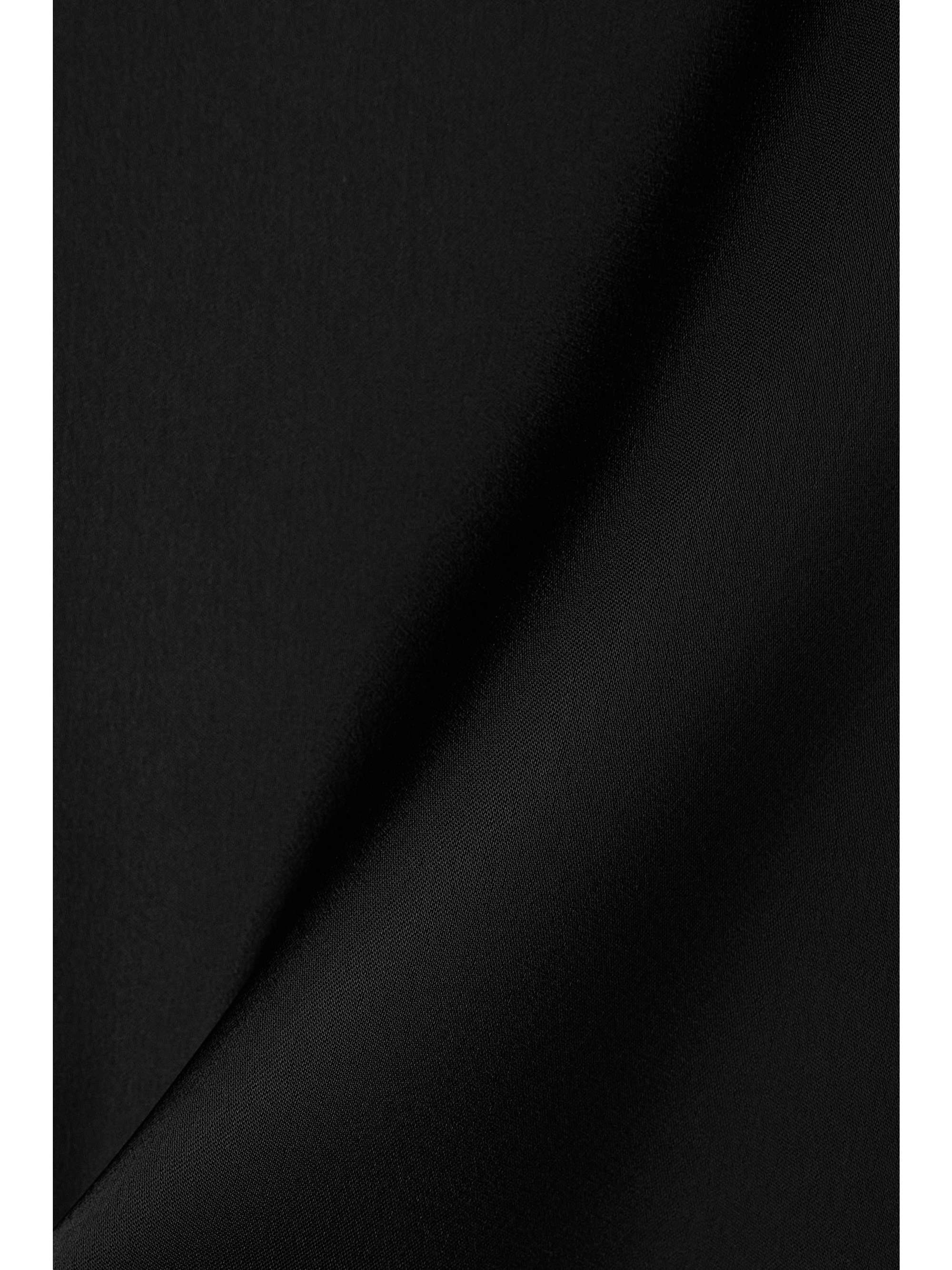 THE ATTICO Sharon open-back crepe mini dress