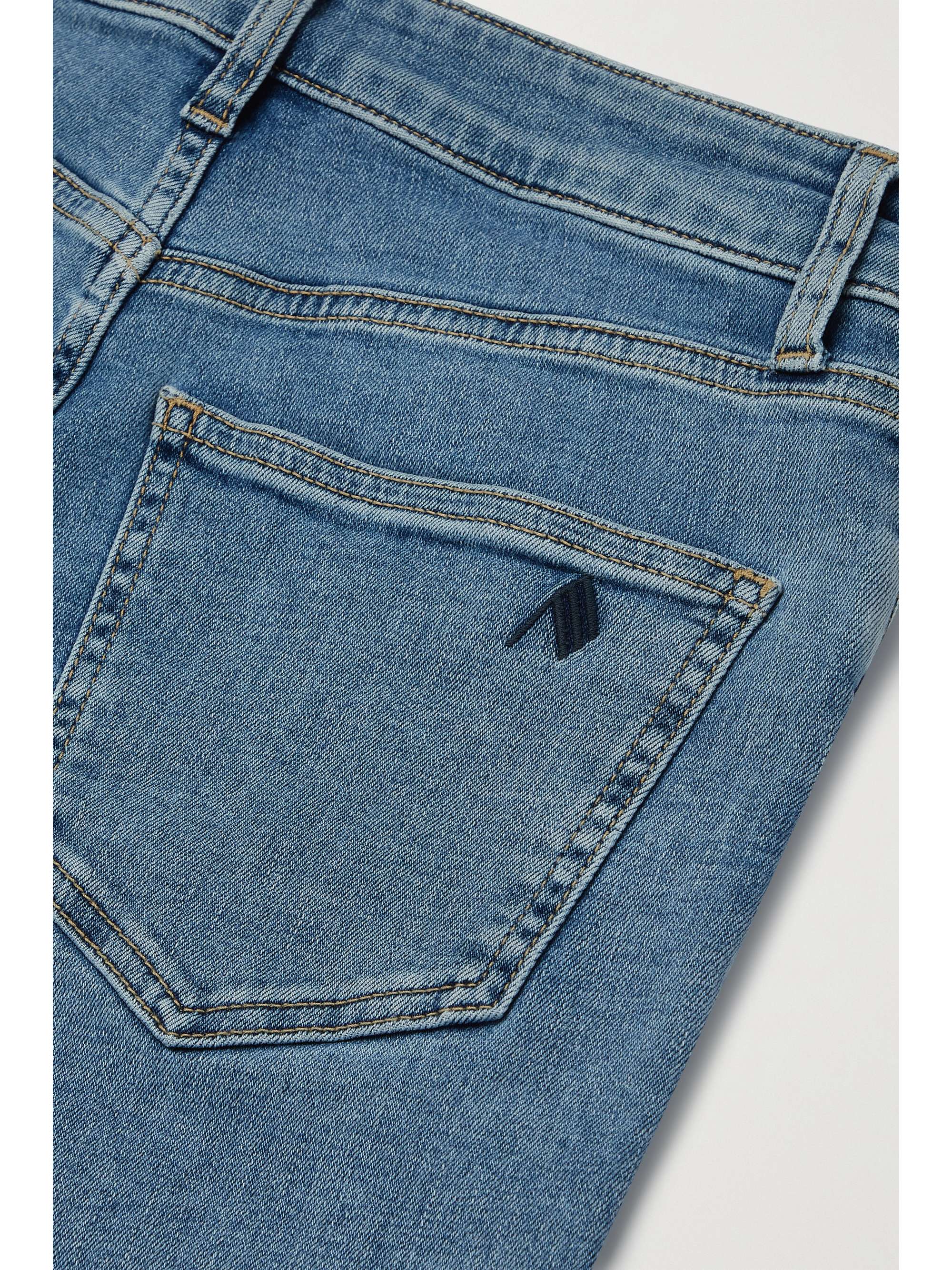 THE ATTICO Dione high-rise slim-leg jeans