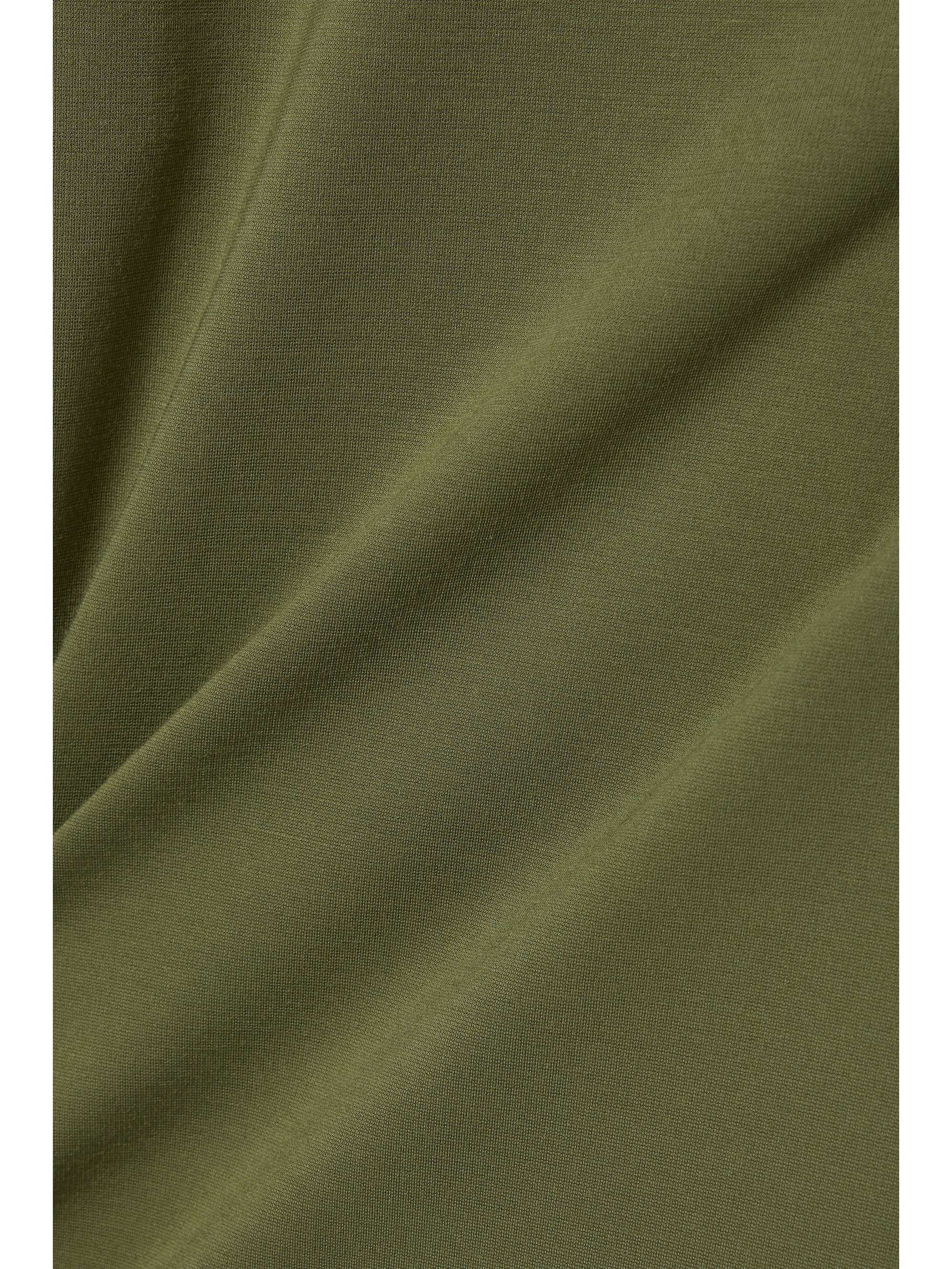 THE ATTICO Quinn draped stretch-jersey mini dress