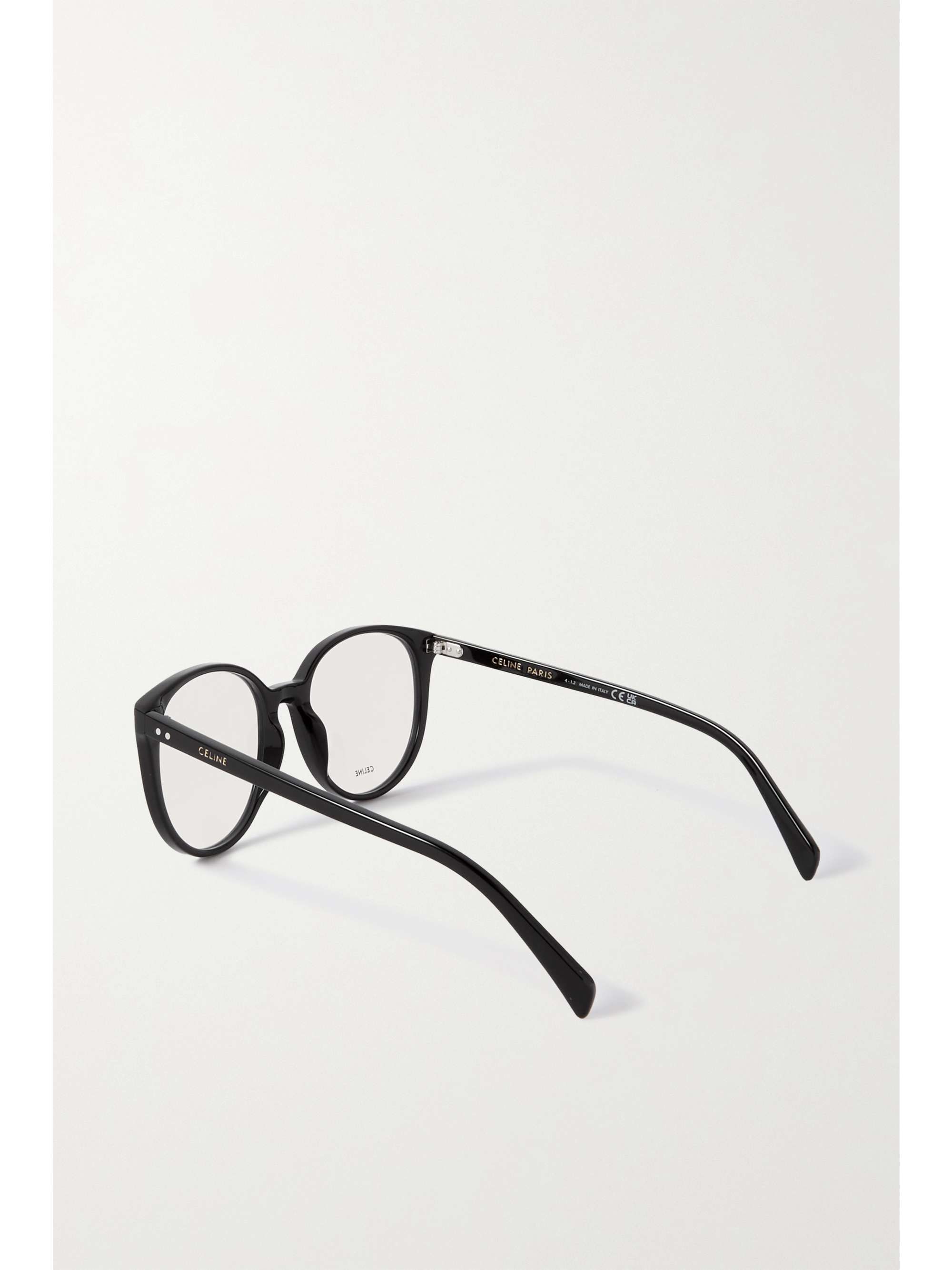 CELINE EYEWEAR Round-frame acetate optical glasses
