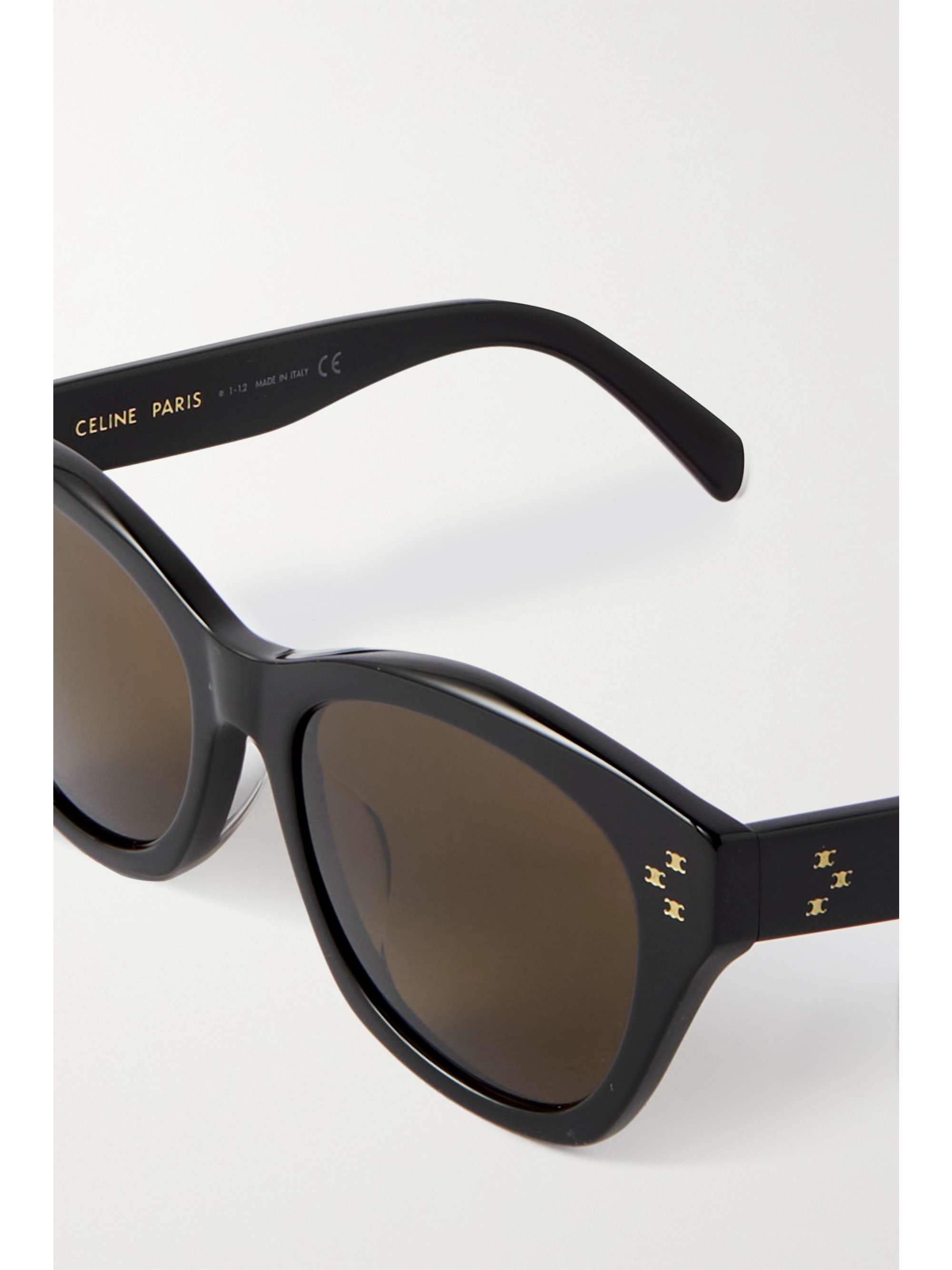 CELINE EYEWEAR Square-frame acetate sunglasses