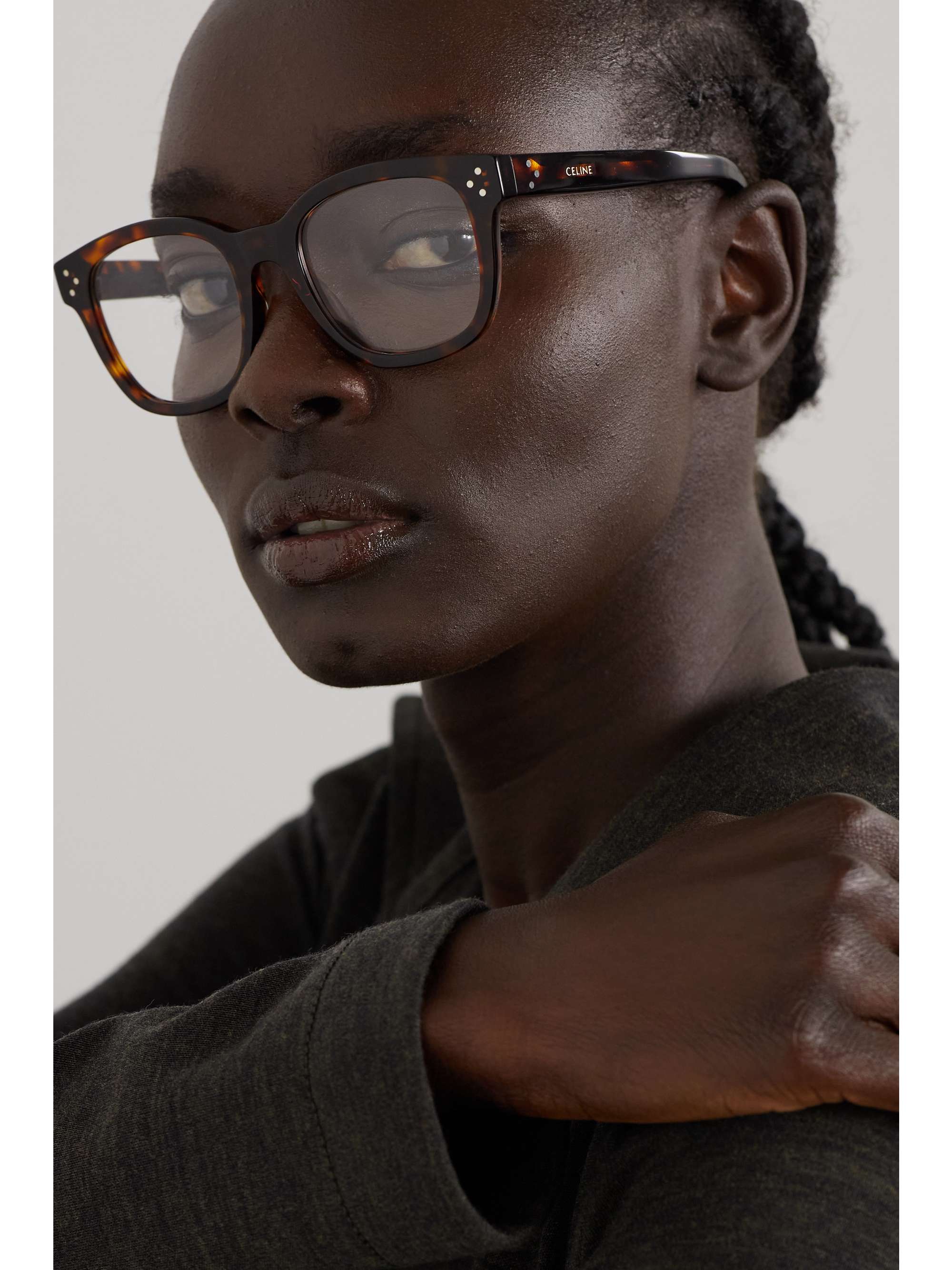 CELINE EYEWEAR D-frame acetate optical glasses