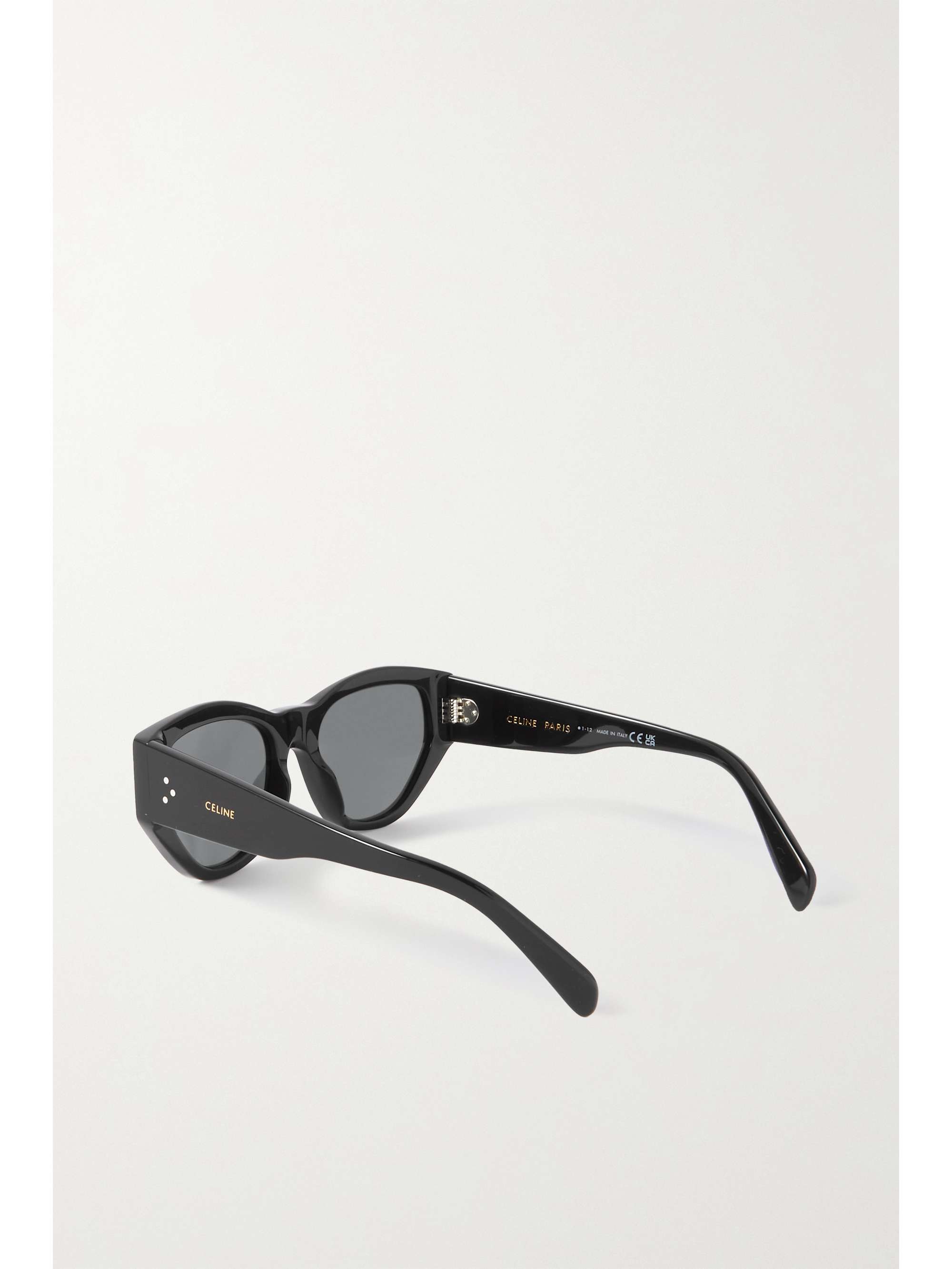 CELINE EYEWEAR Round-frame acetate sunglasses