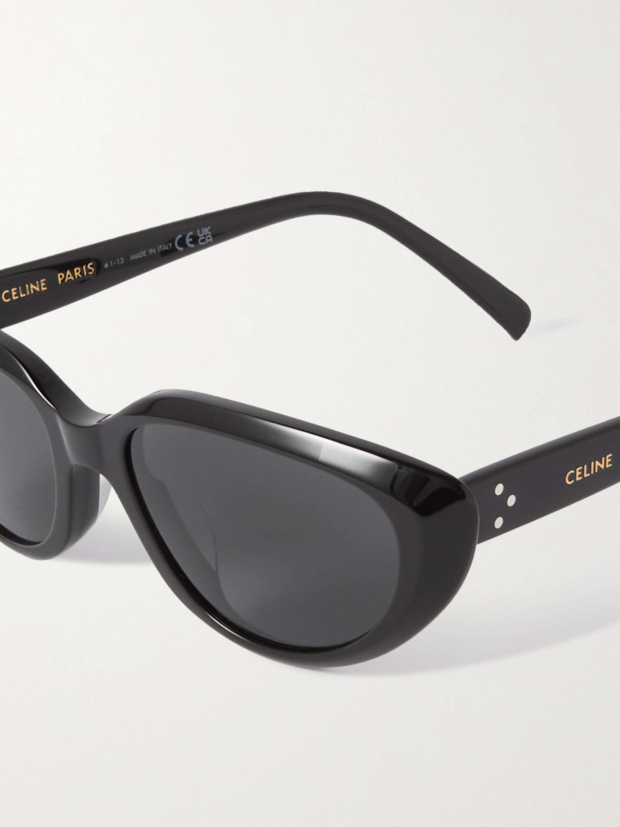 CELINE EYEWEAR Cat-eye acetate sunglasses