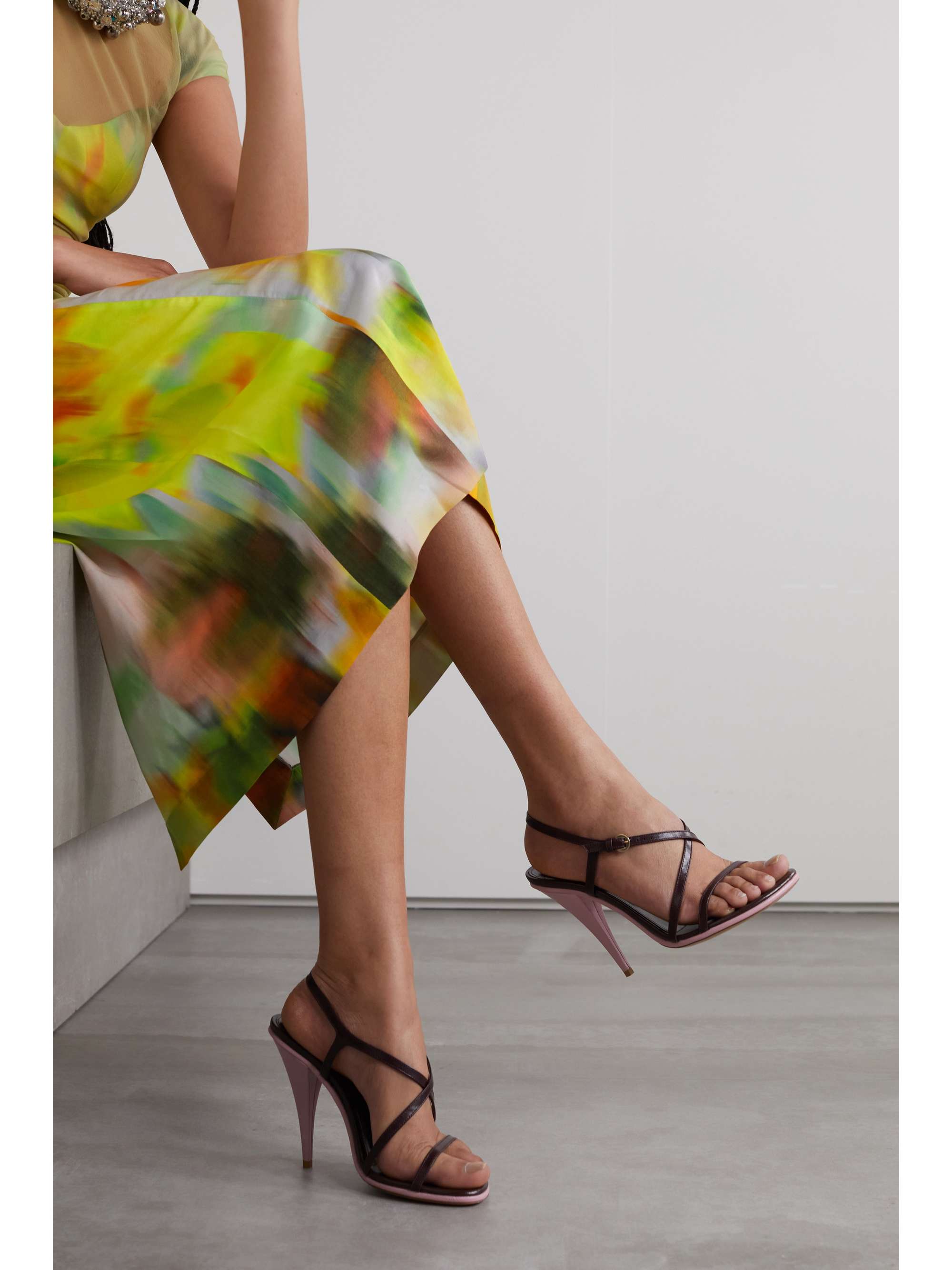 dries van noten leather sandals