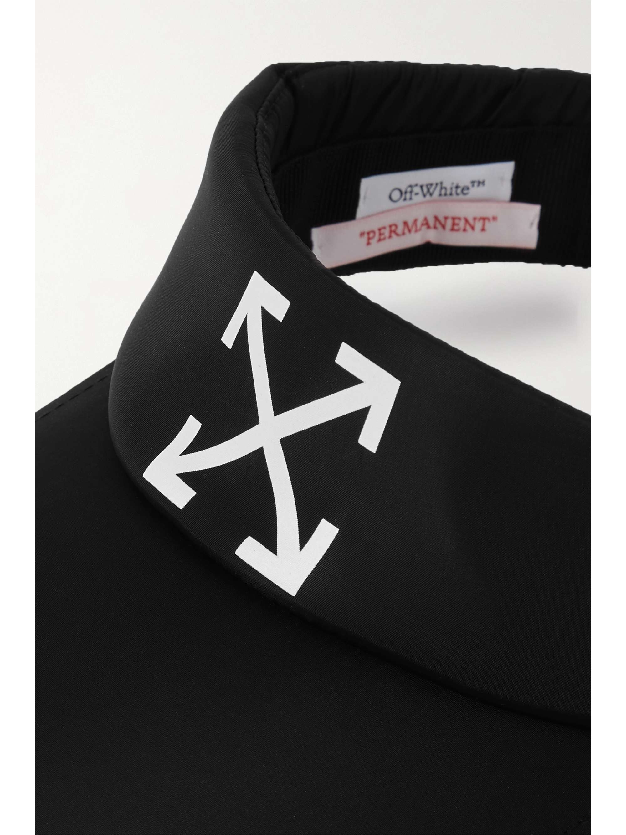 OFF-WHITE Visor aus Shell mit Print