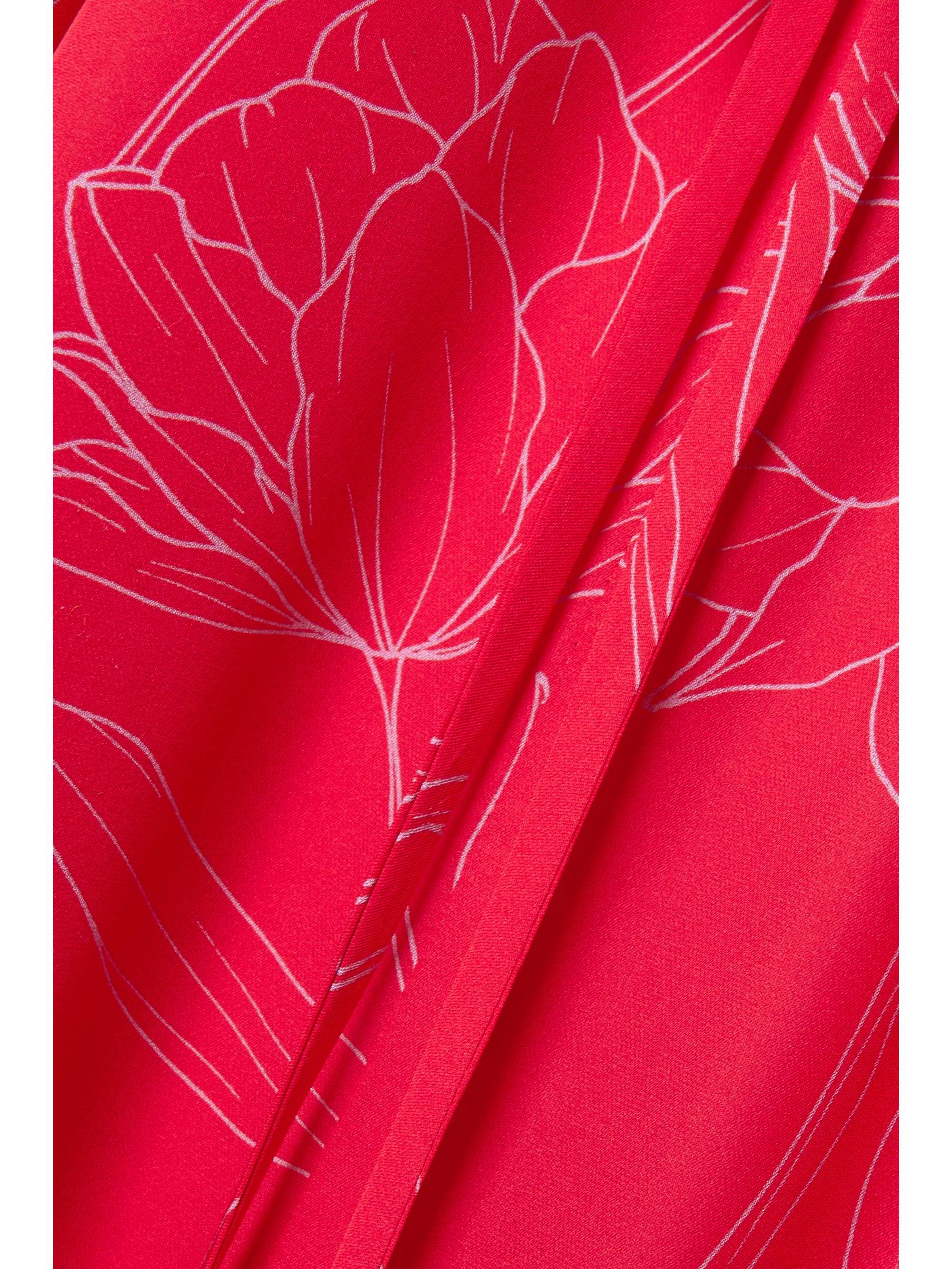 CAROLINA HERRERA Floral-print silk-georgette gown