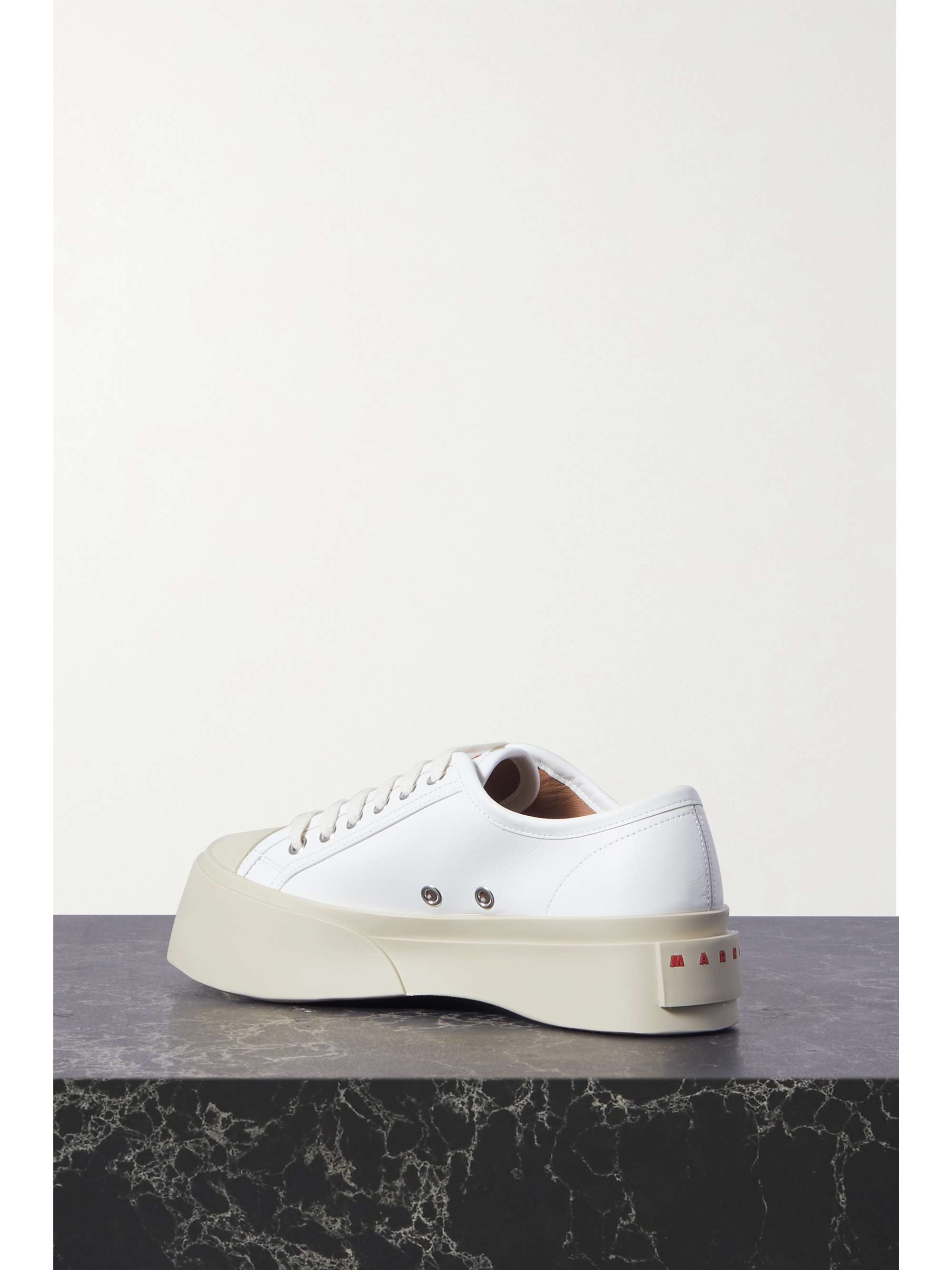 MARNI Baskets plates-formes en cuir Pablo