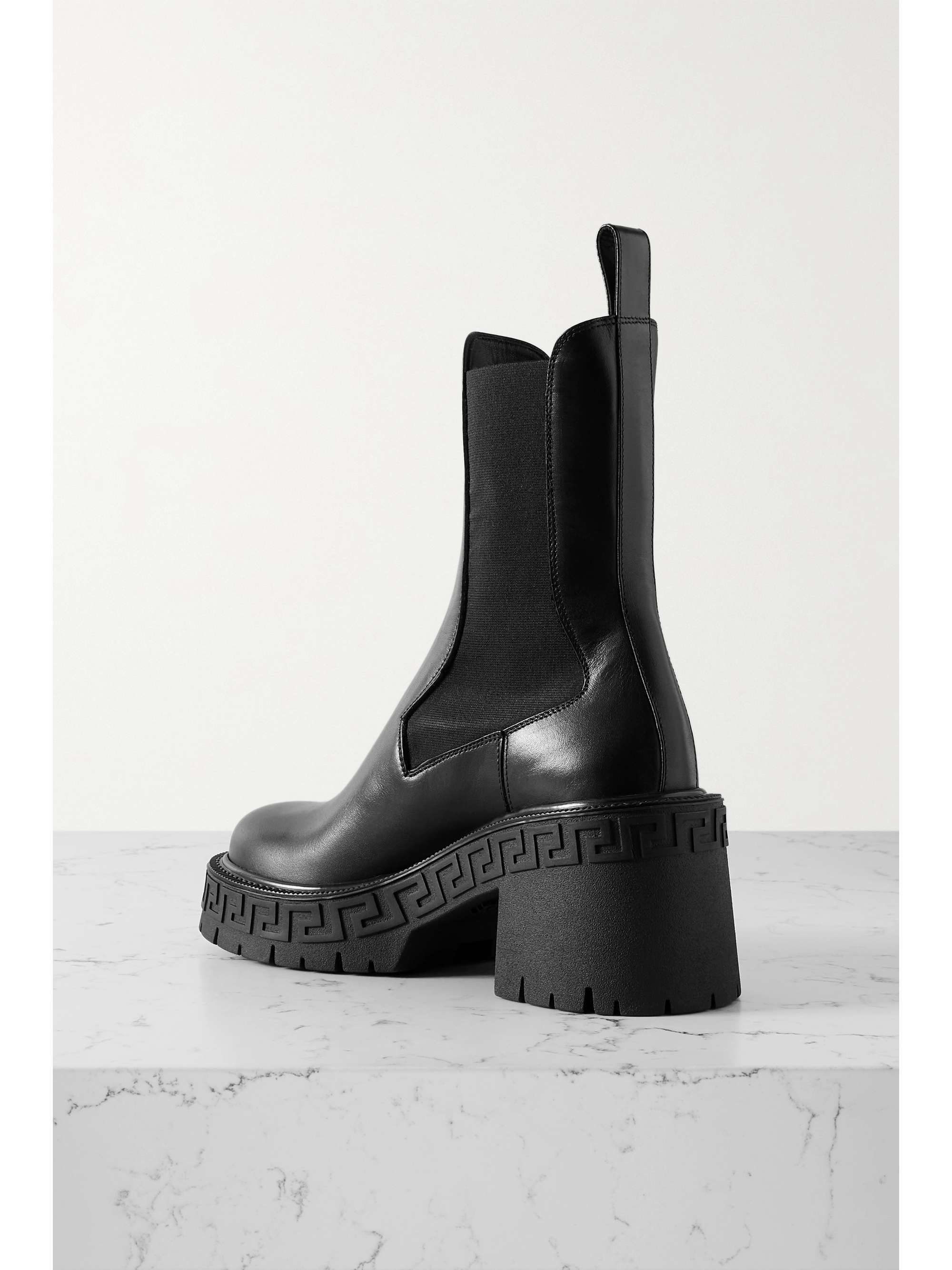 flat platform chelsea boots