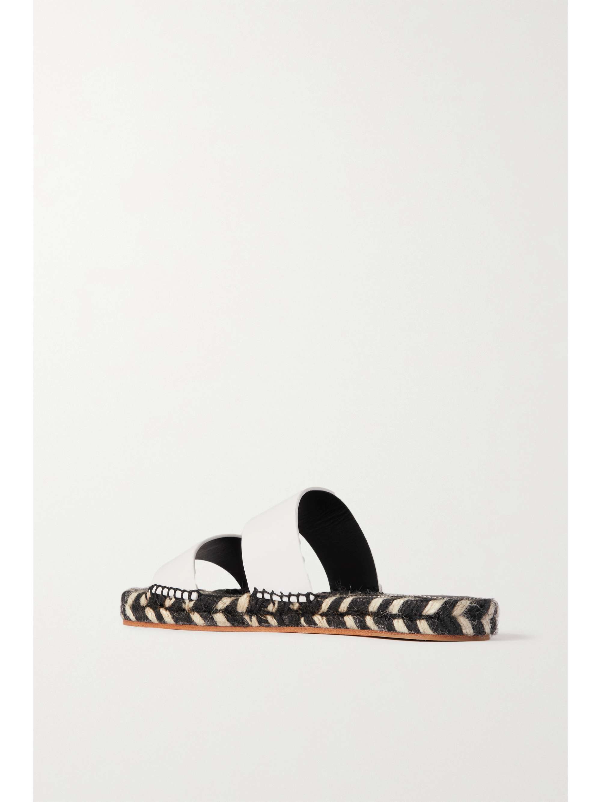 PROENZA SCHOULER Leather espadrille slides