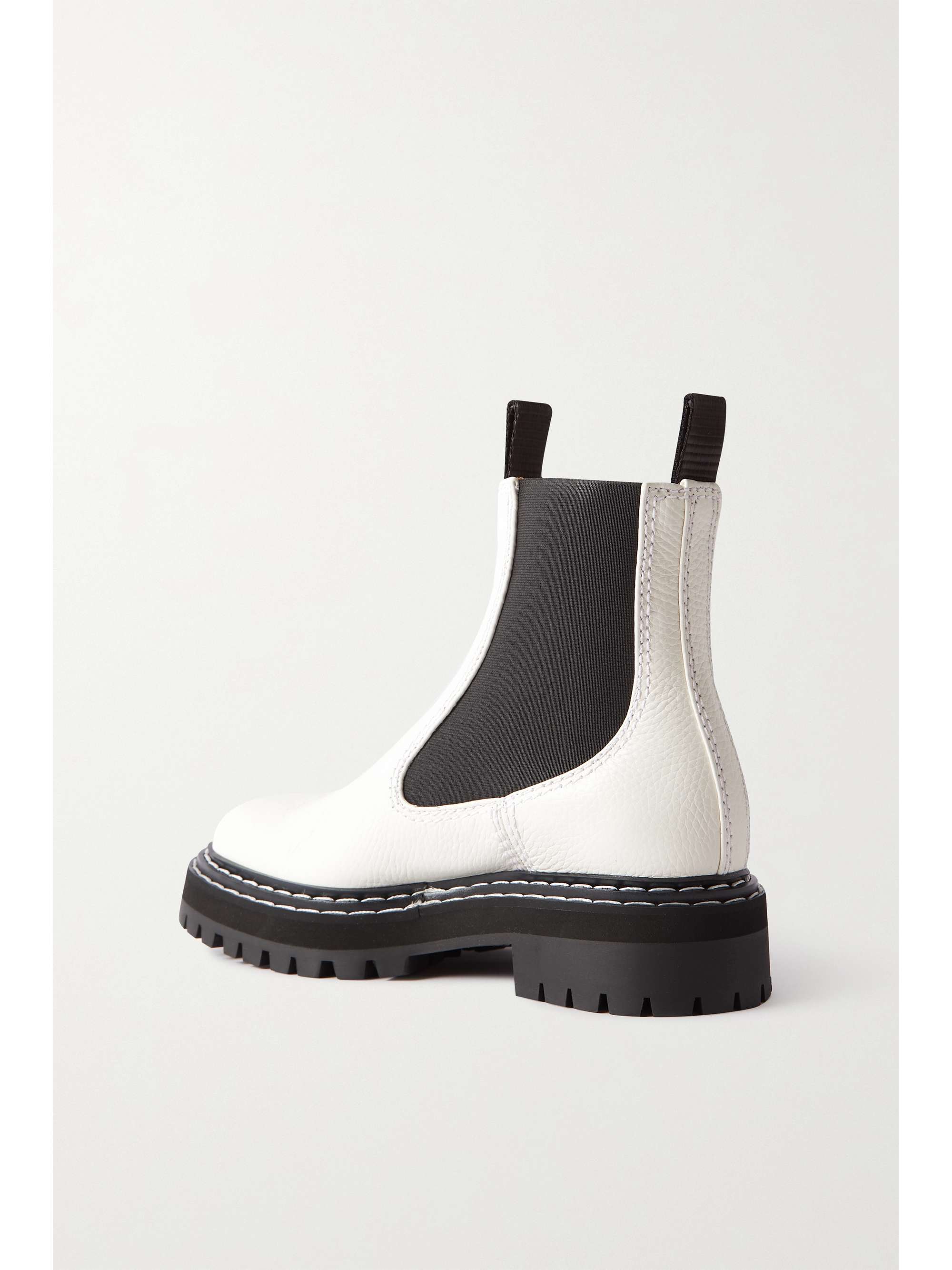 PROENZA SCHOULER Topstitched leather Chelsea boots
