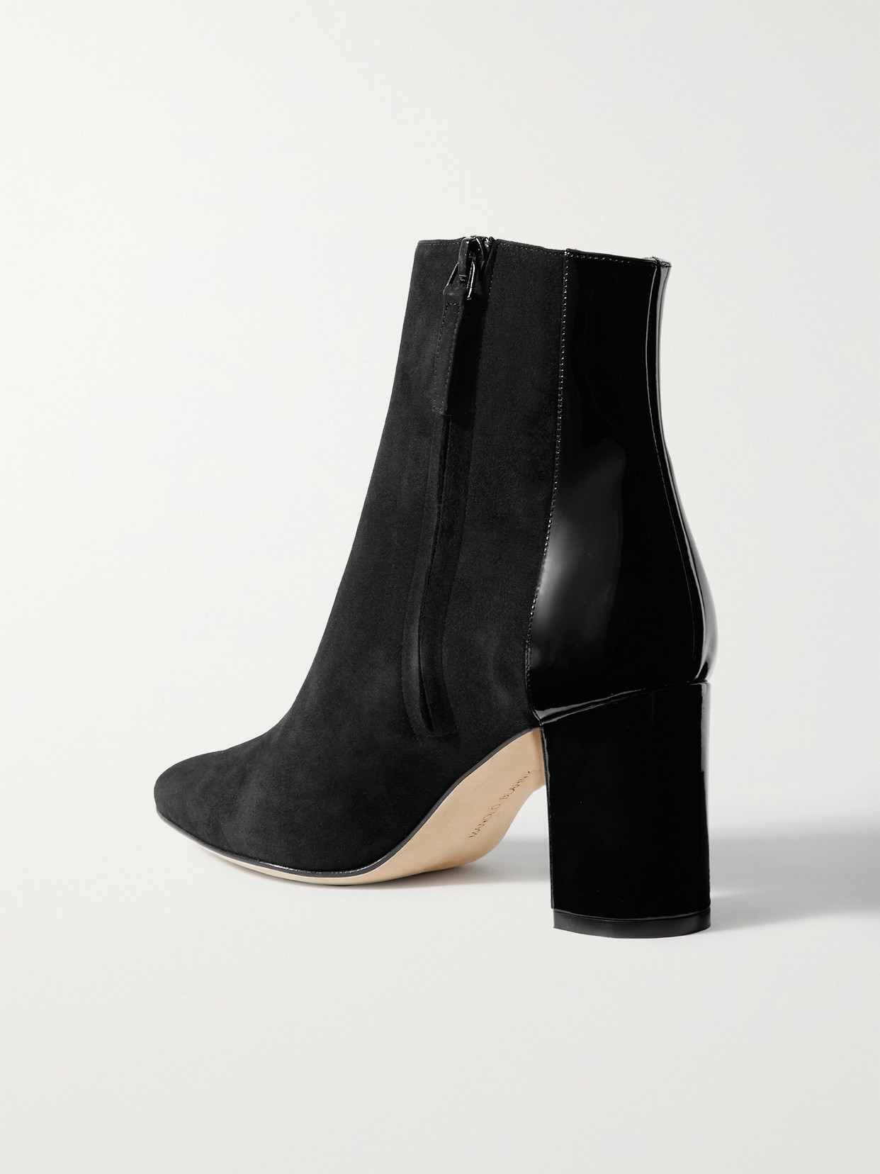 Rosie 70 Patent-Leather And Ankle Boots