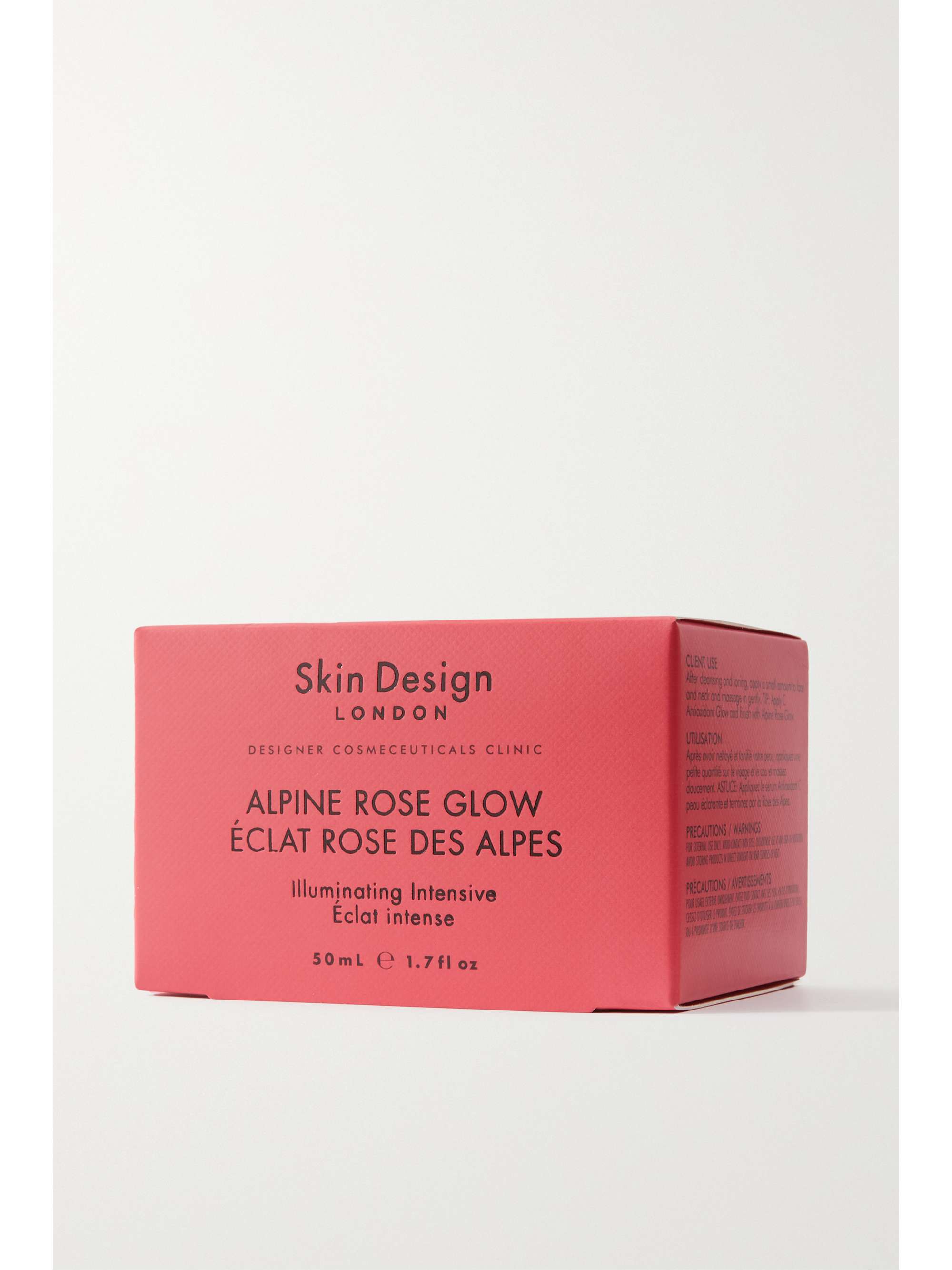 SKIN DESIGN LONDON Crème éclat intense Alpine Rose Glow, 50 ml