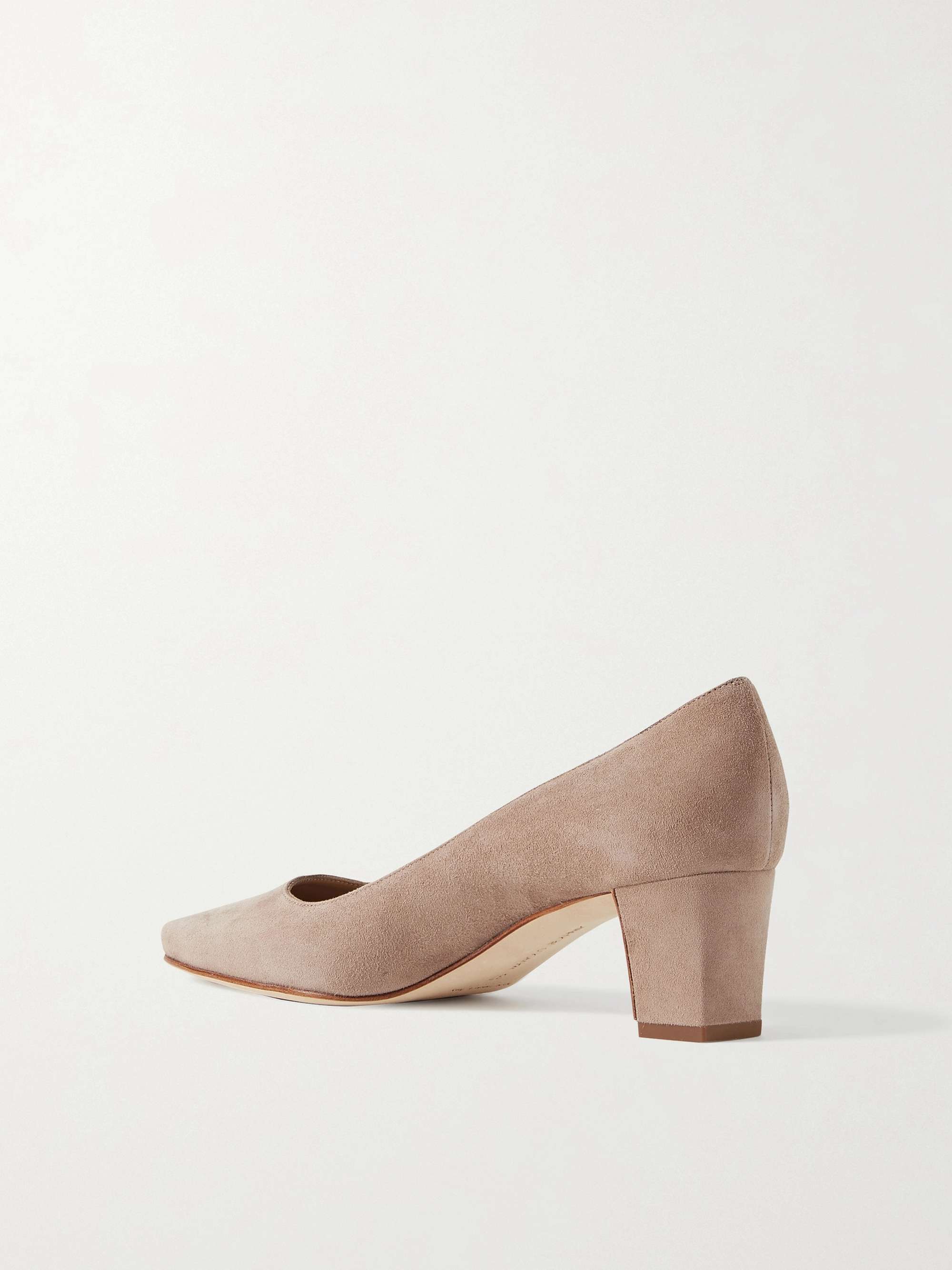 MANOLO BLAHNIK Okkatopla 50 suede pumps
