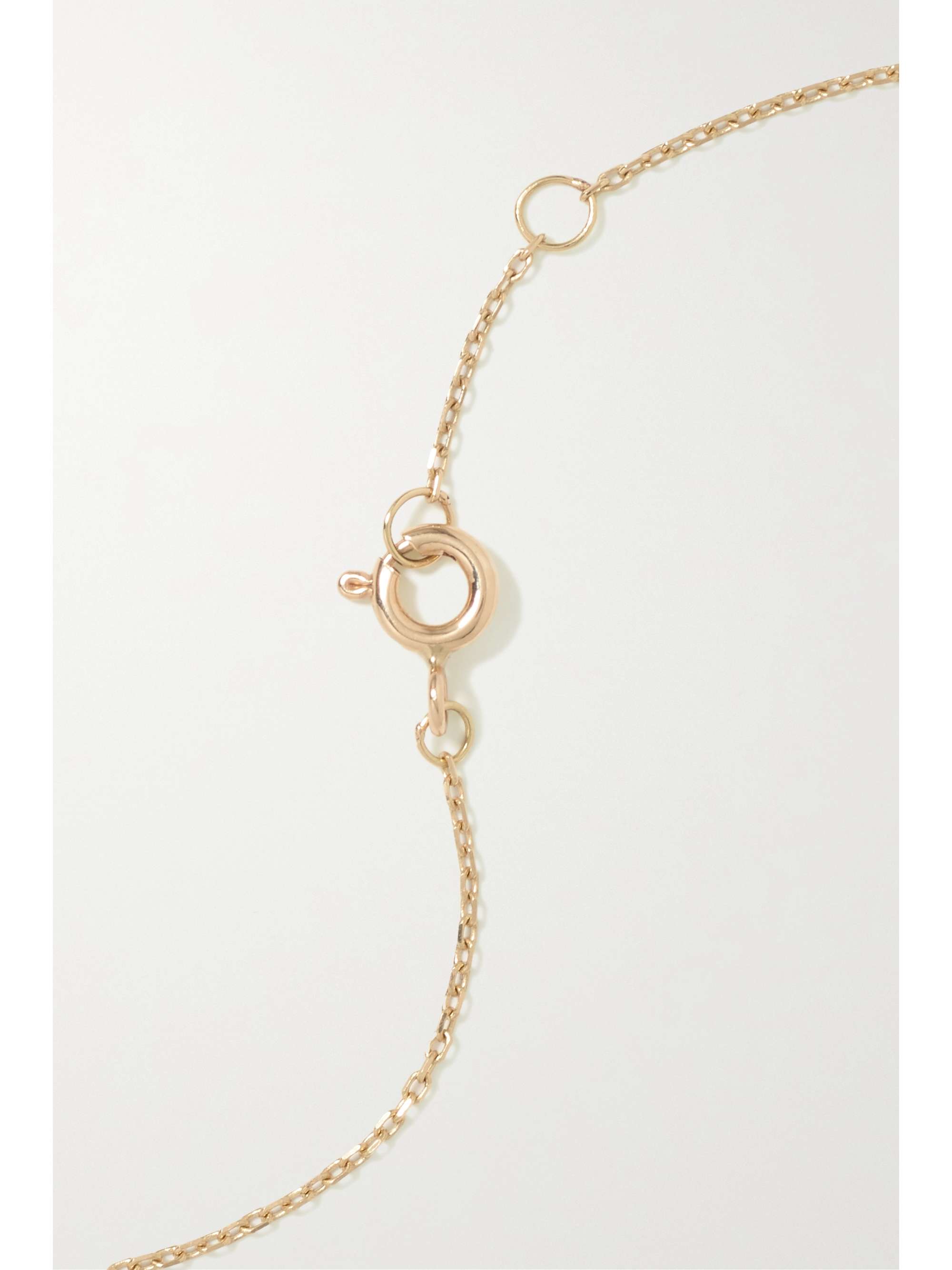 L'ATELIER NAWBAR 18-karat gold, enamel and diamond bracelet