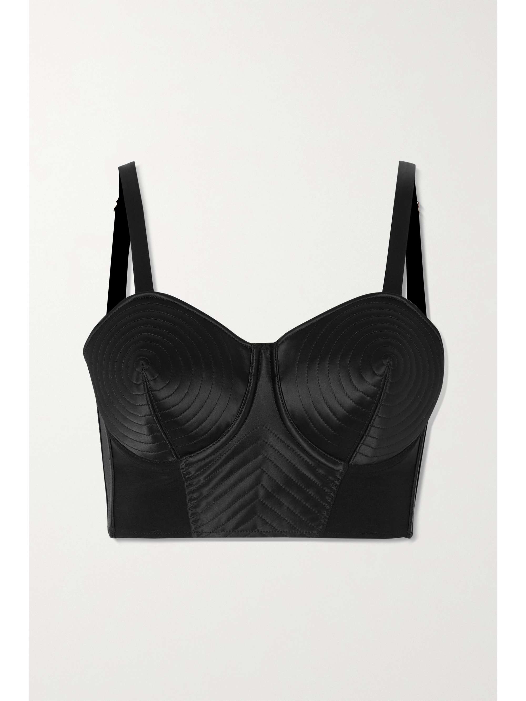 satin bralette | JEAN PAUL GAULTIER 