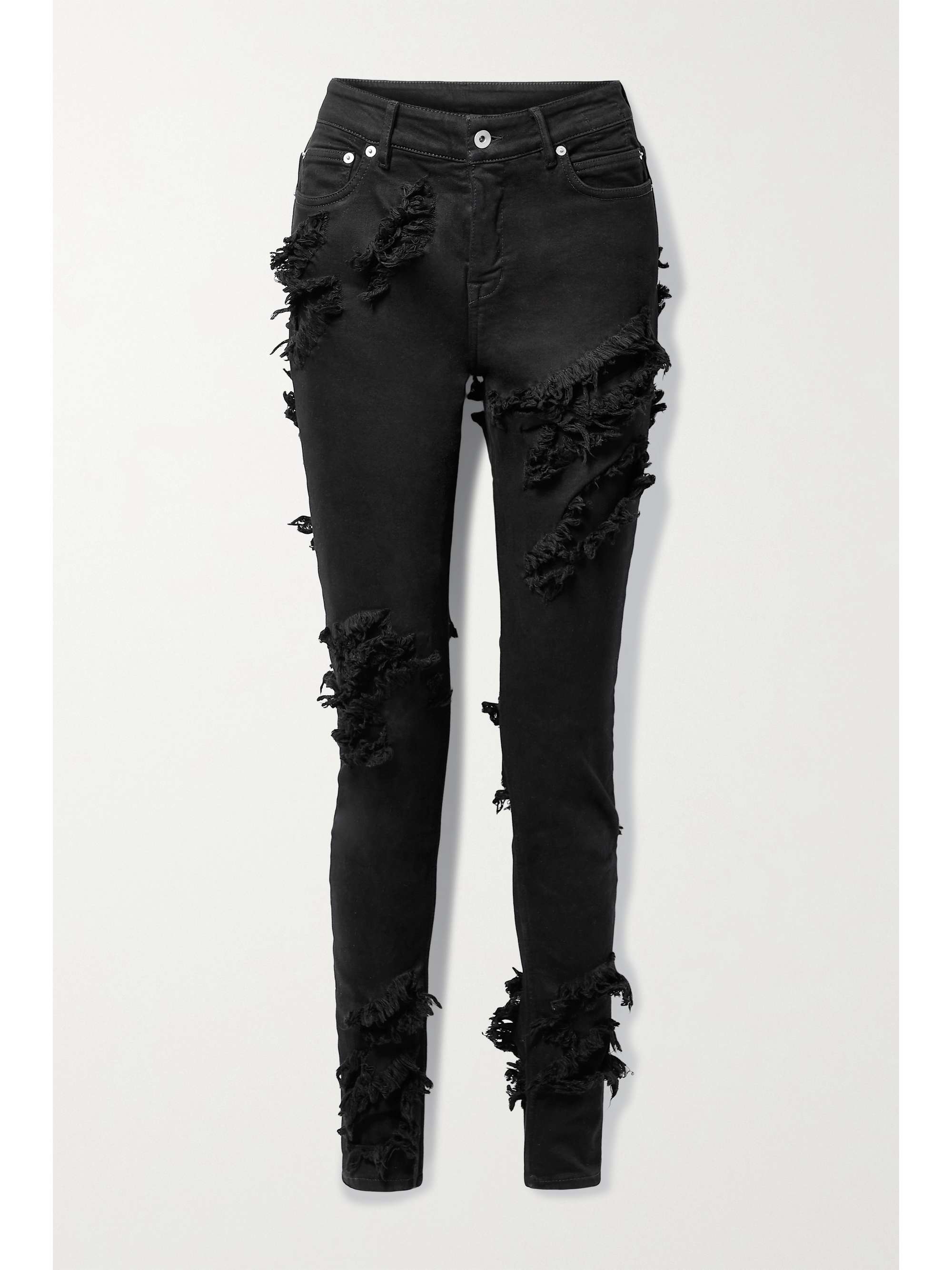high-rise skinny jeans | RICK OWENS 