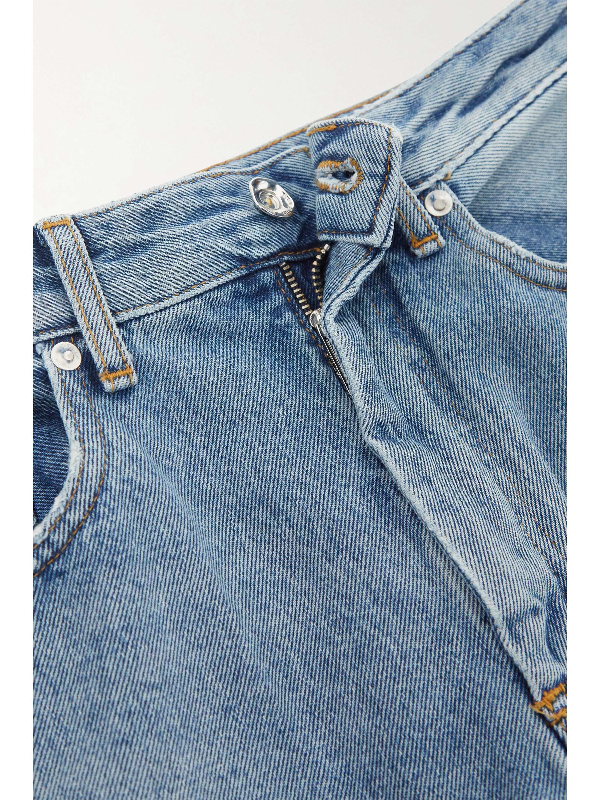 Blue Corporate boyfriend jeans | OFF 