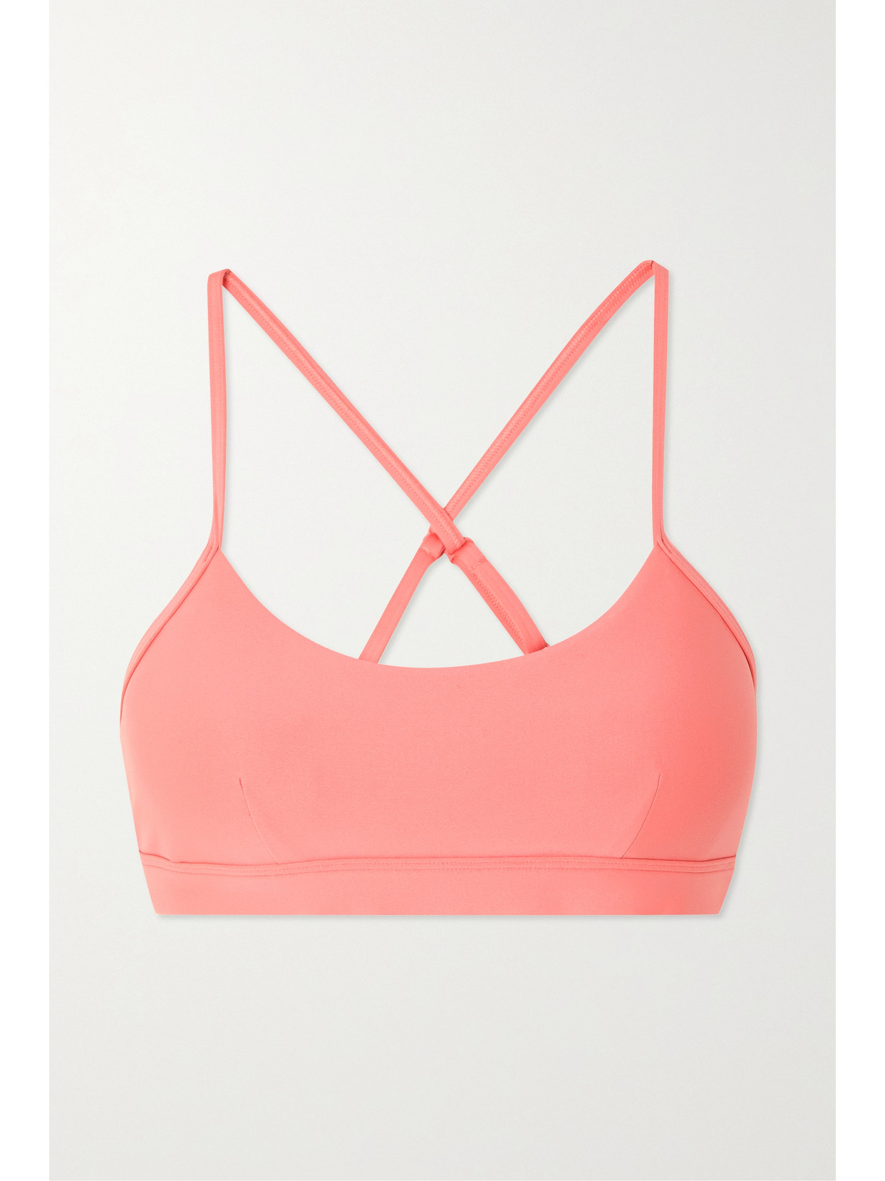 Alo Yoga - Airlift Intrigue Cutout Stretch Sports Bra - Pink