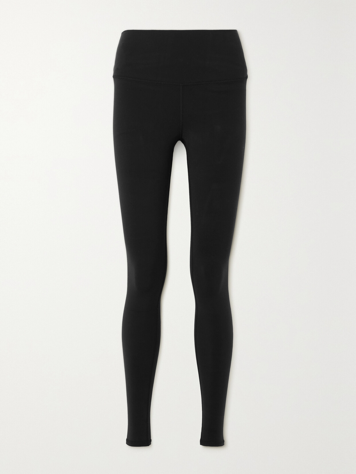 Shop Alo Yoga Airbrush Stretch Leggings In Black