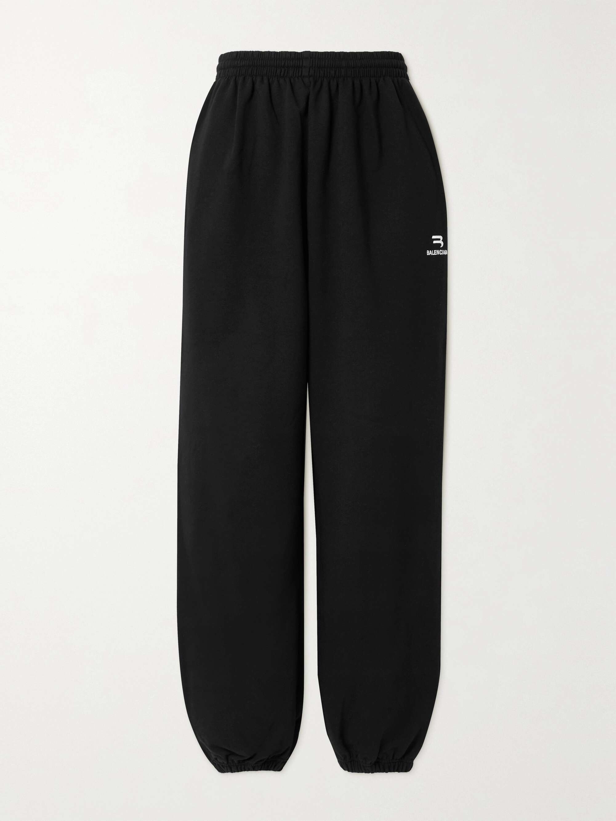 BALENCIAGA Embroidered track pants NET-A-PORTER